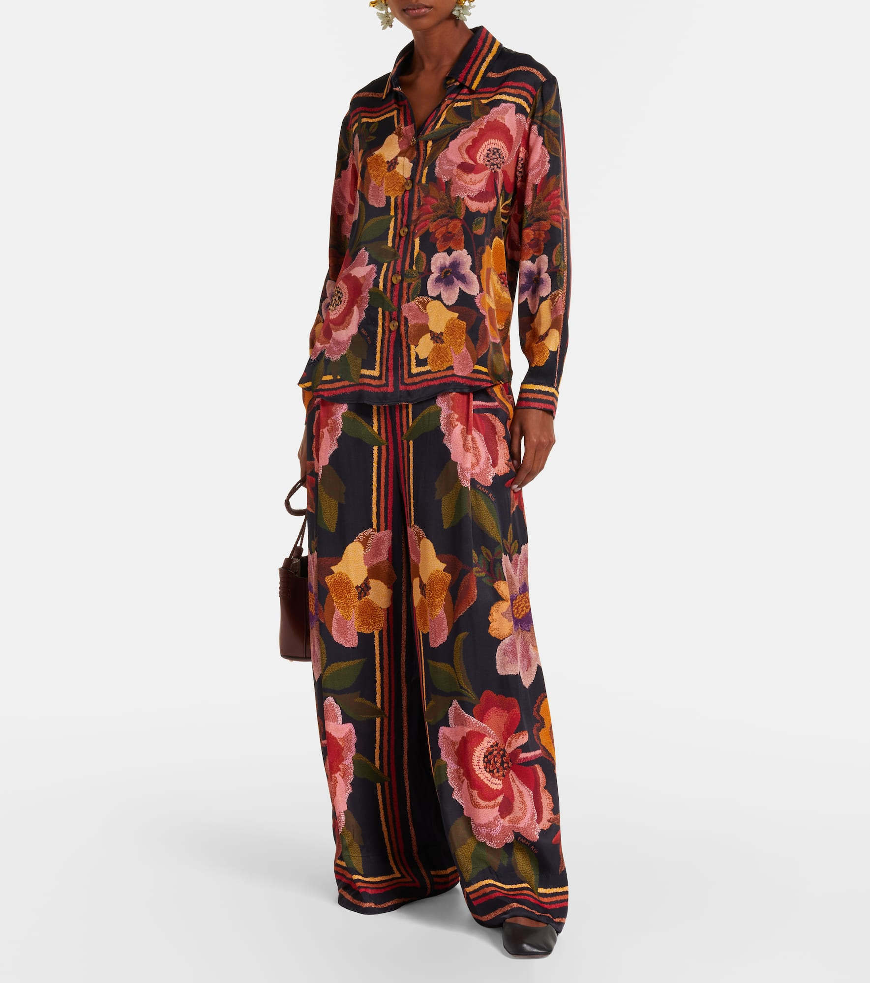 Chenille Flowers shirt - 2