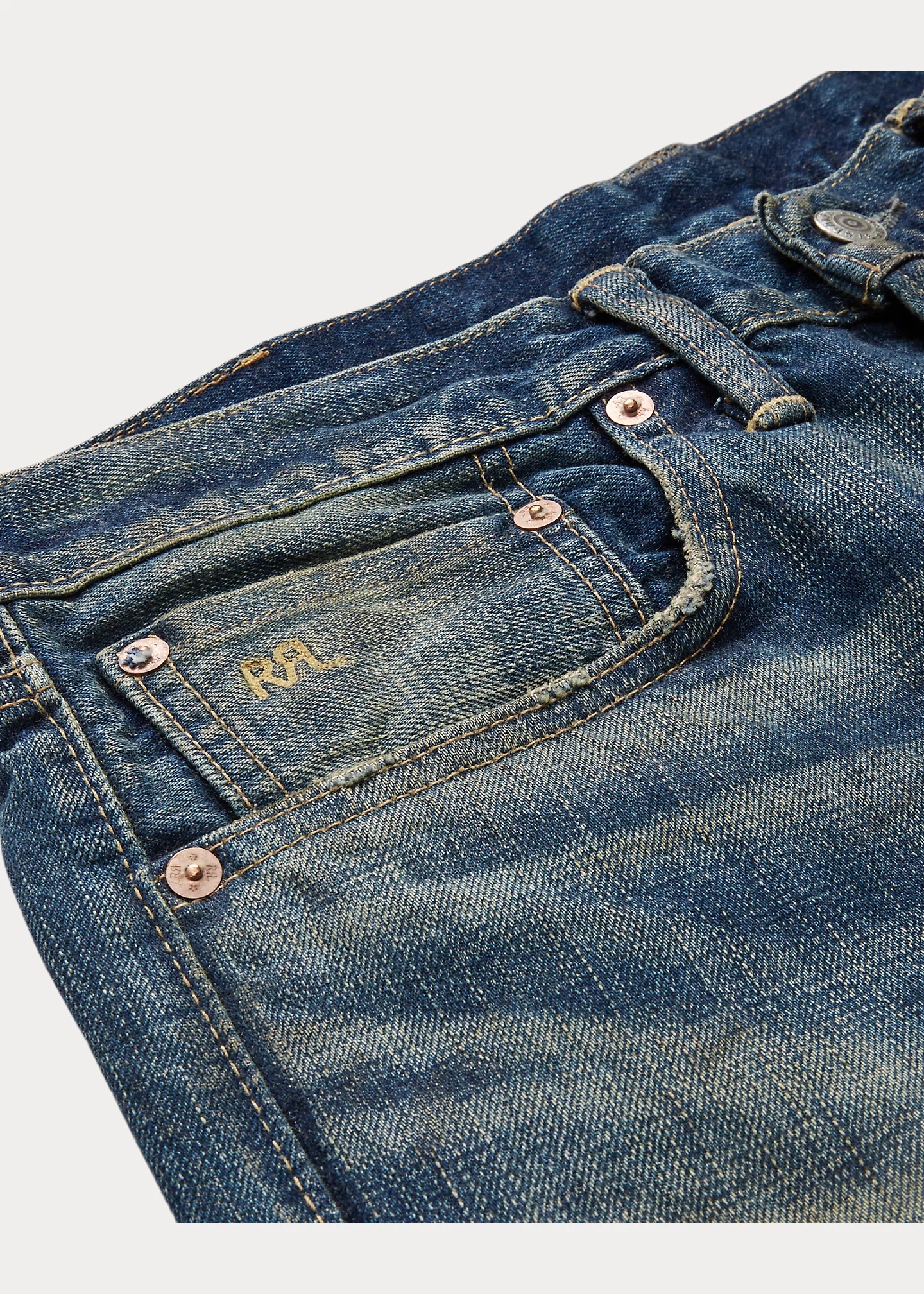 High Slim Yosemite Selvedge Jean - 5