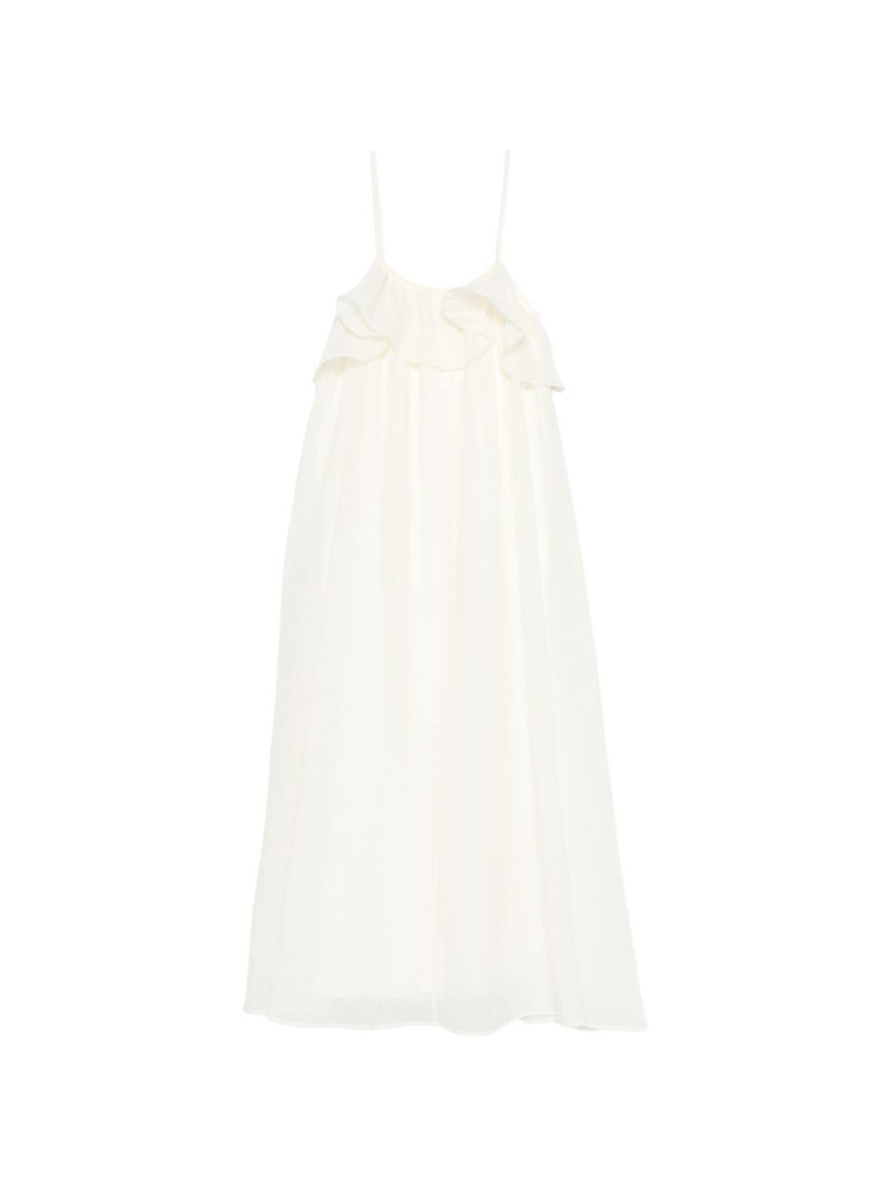 ruffled midi dress 1