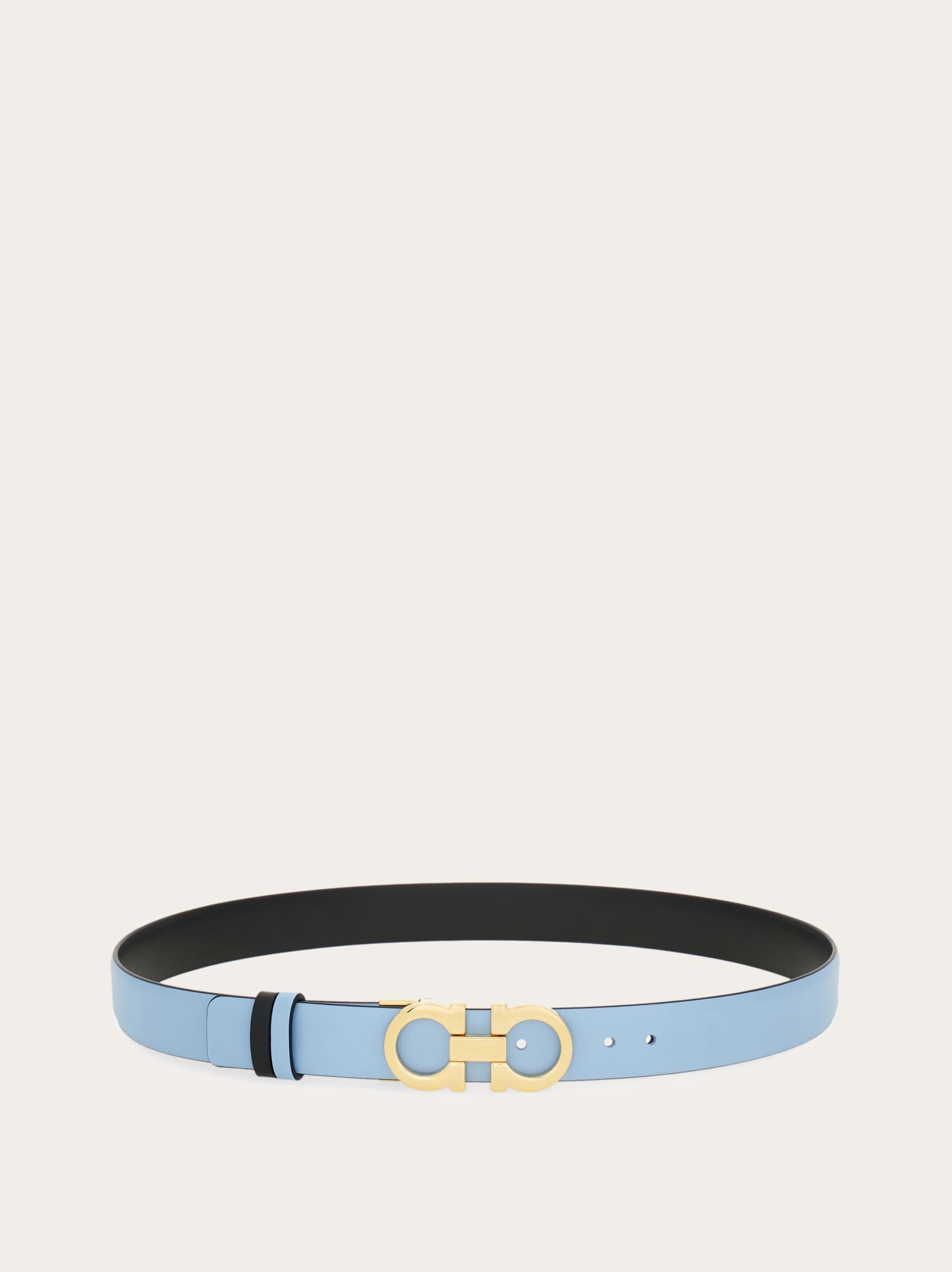 Reversible and adjustable Gancini belt - 3