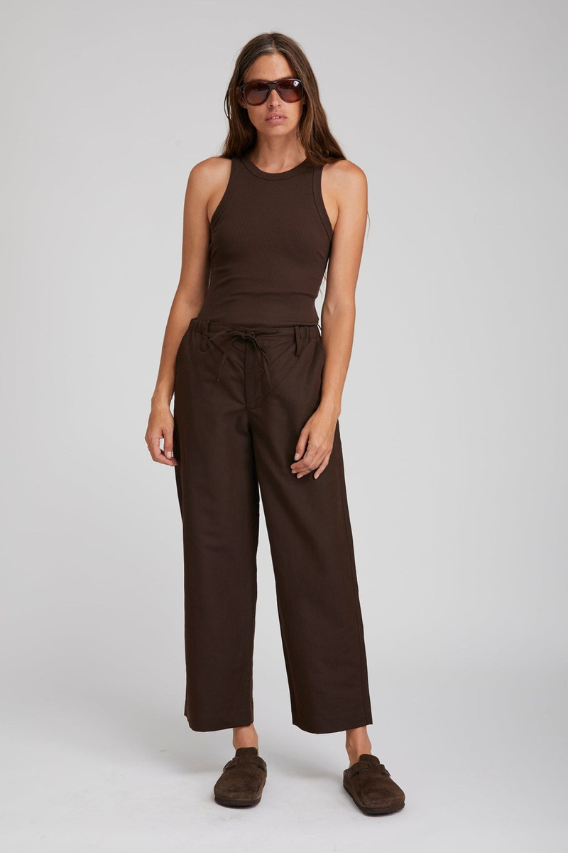 SPRWMN AMERICANO LINEN AMALFI PANTS outlook