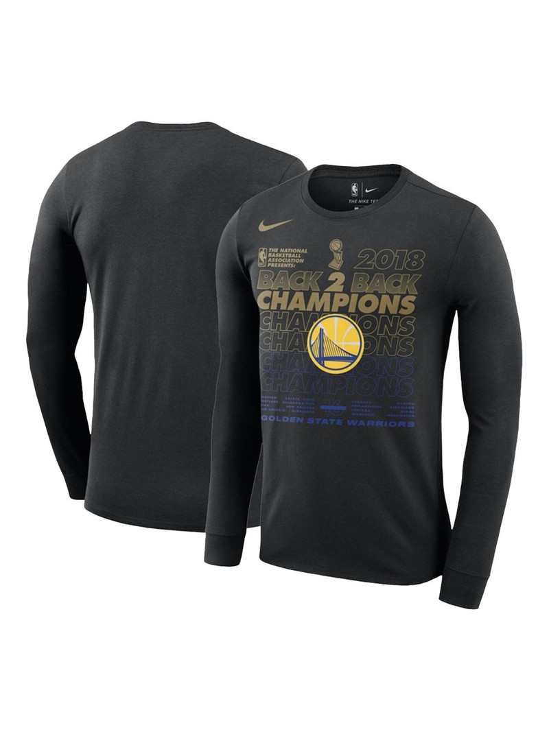 Nike NBA GSW 2018 "Finals Champions Locker Room" T-shirt outlook