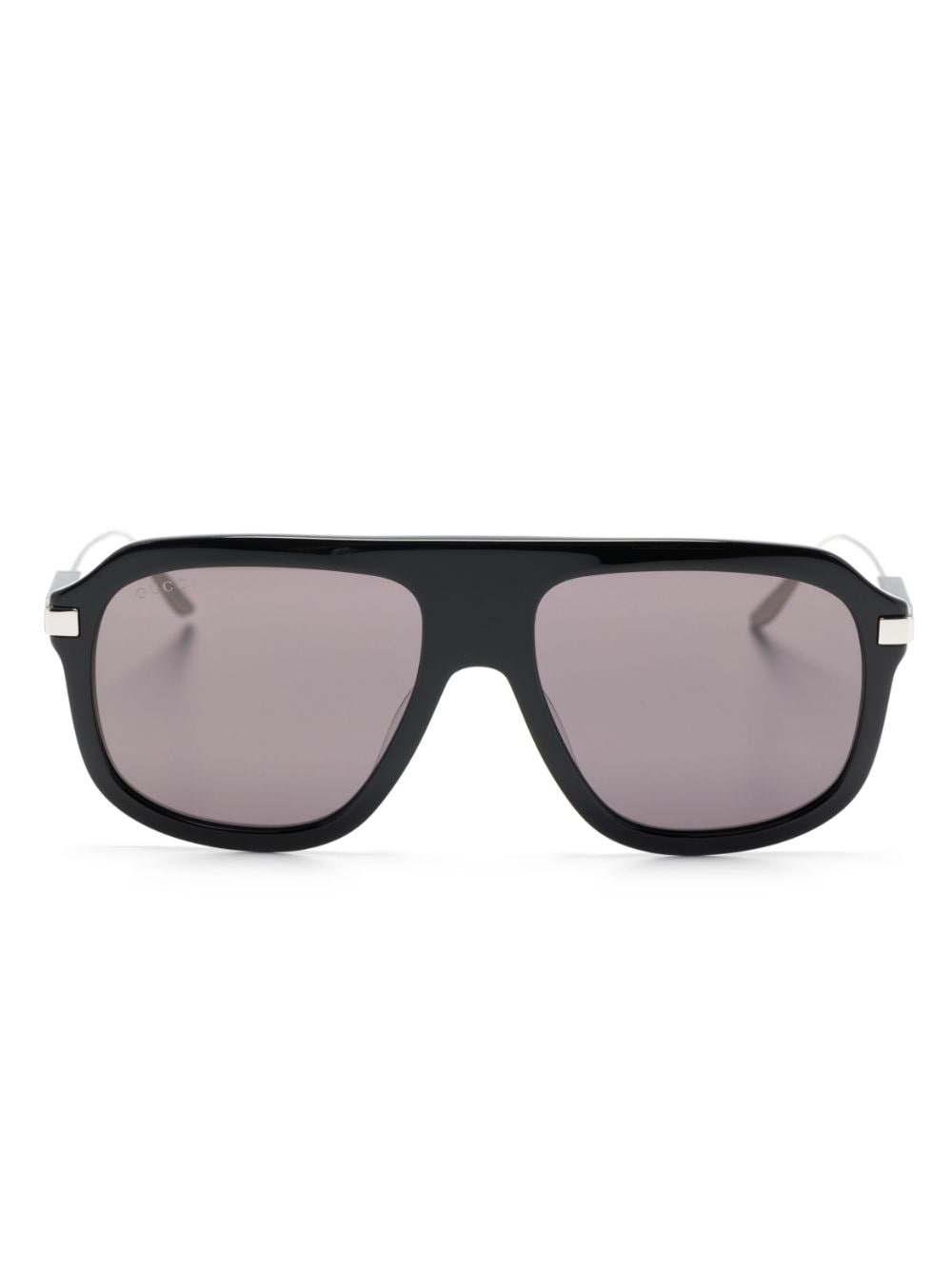 pilot-frame acetate sunglasses - 1