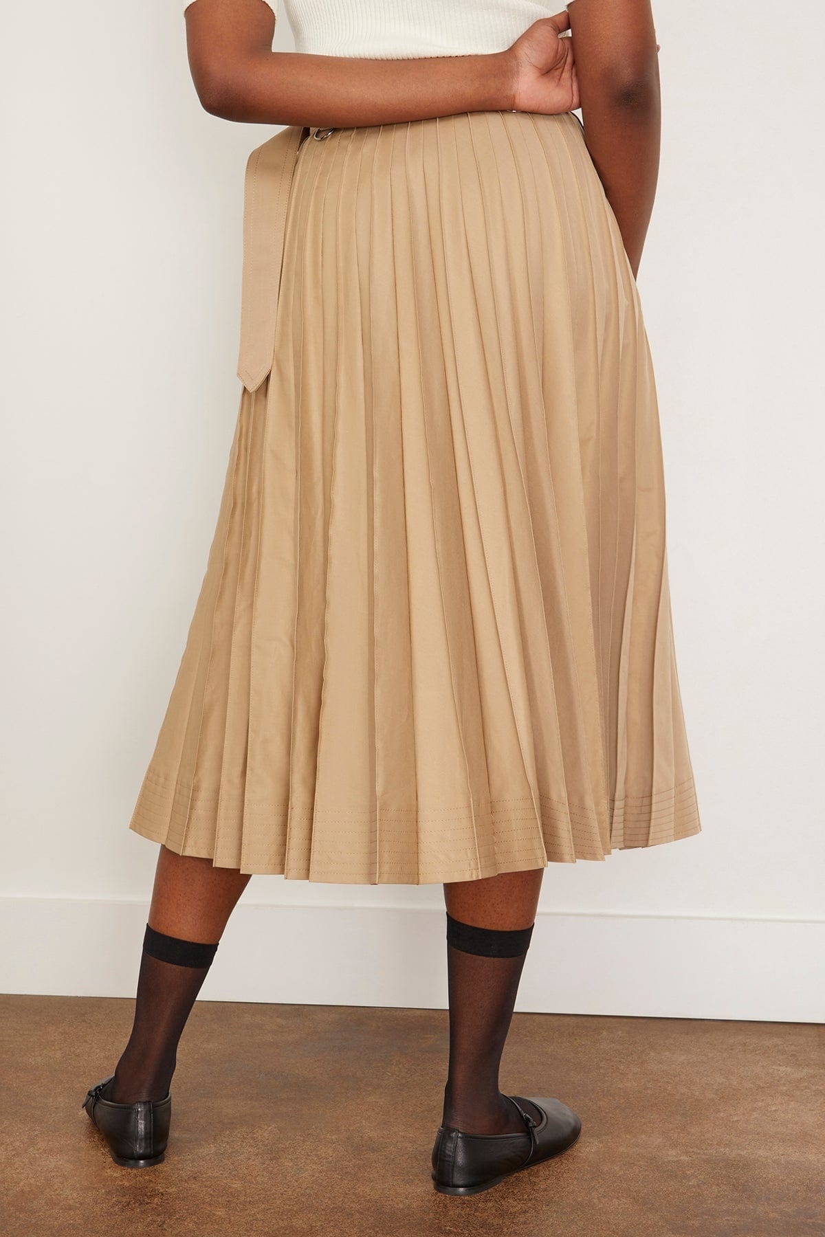 sacai Cotton Gabardine Skirt