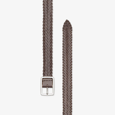 FENDI Brown leather belt outlook