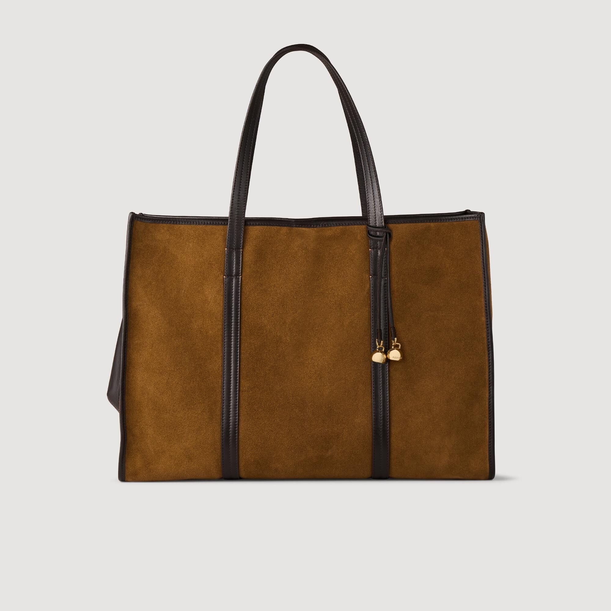 SUEDE TOTE BAG - 5