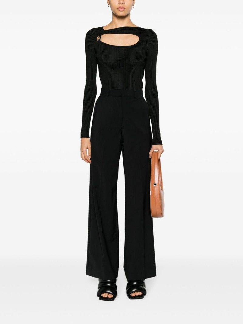COPERNI cut-out ribbed-knit top outlook