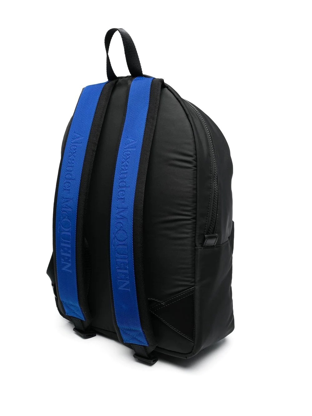 logo-print two-tone backpack - 3