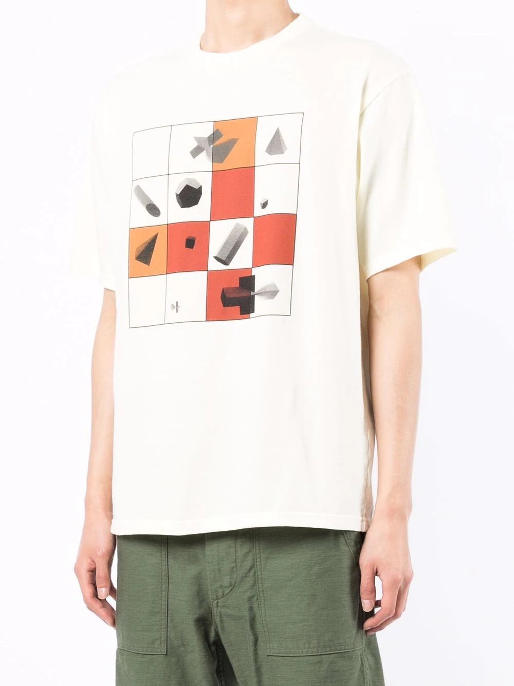 graphic-print crew-neck T-shirt - 3