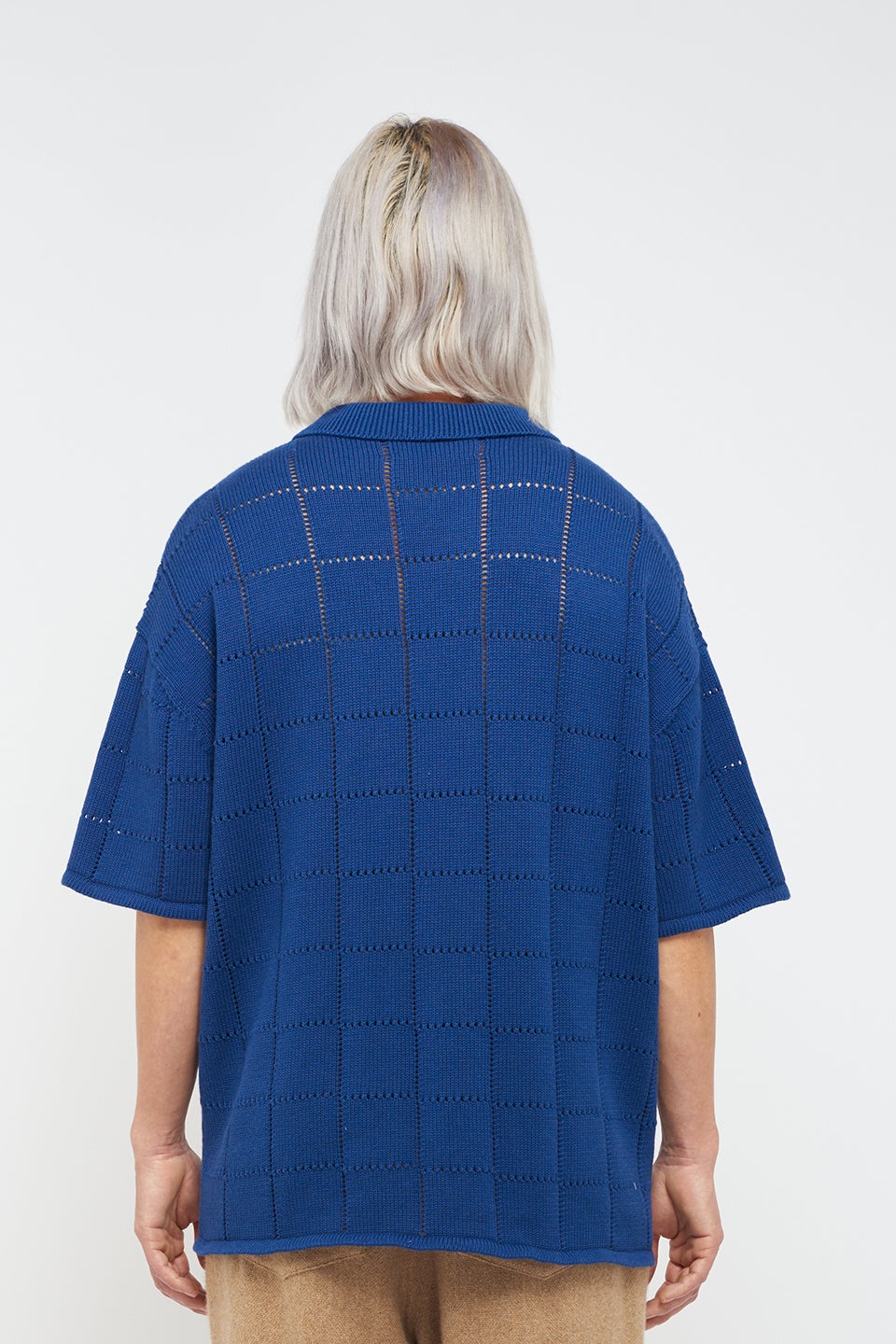 GRID POINTELLE SHIRT - 3