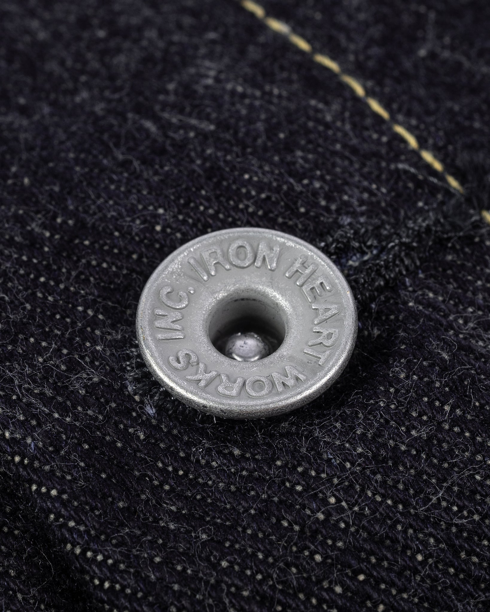 IH-526L 19oz Left-Hand Twill Selvedge Denim Type III Jacket - Indigo - 9