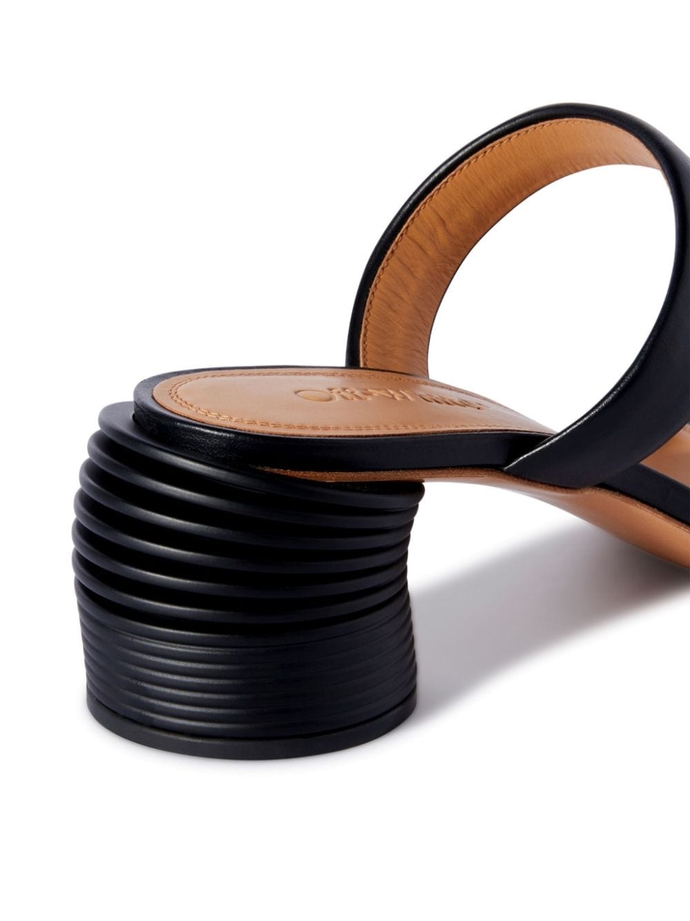 Spring leather sandals - 5