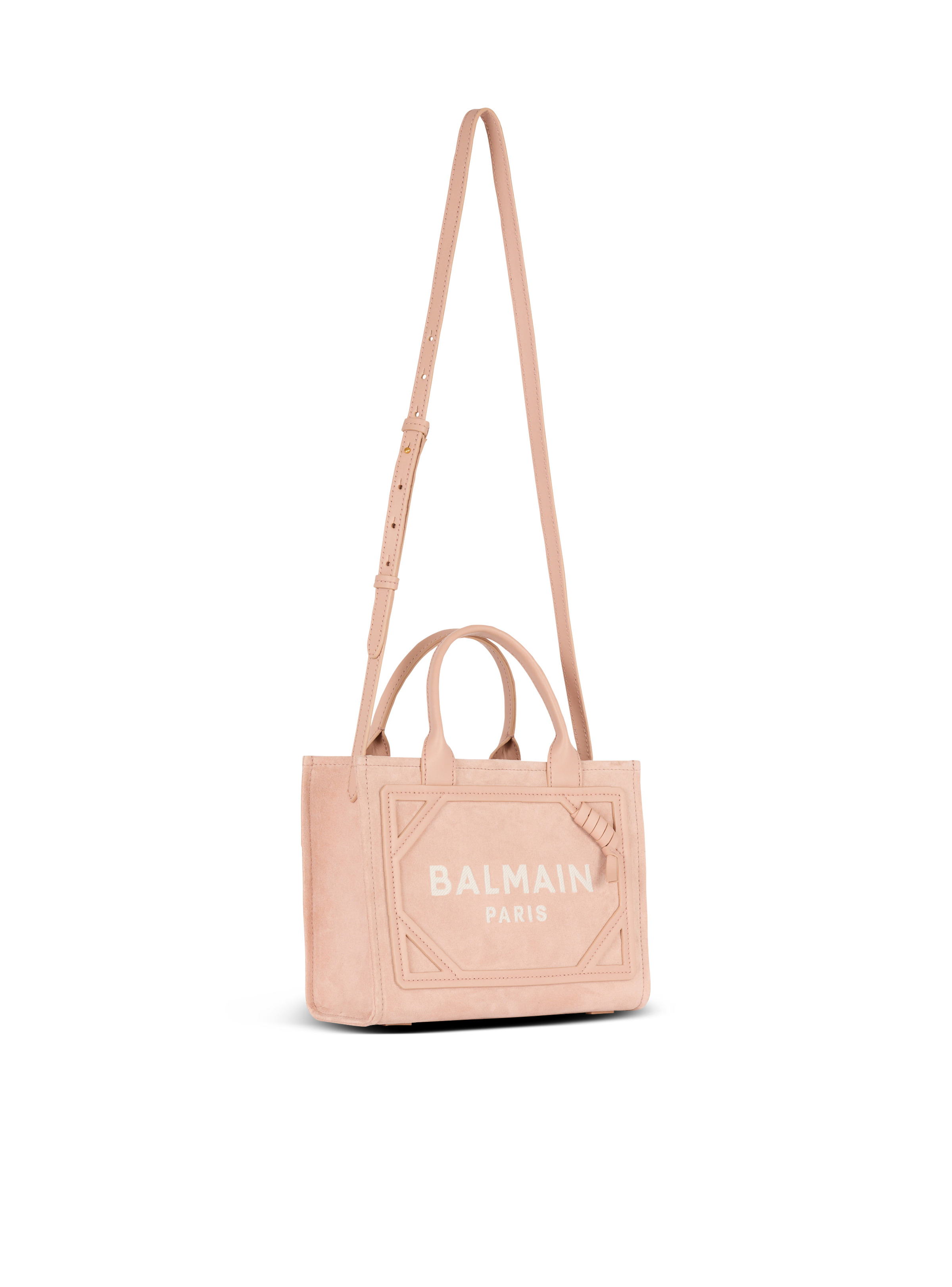 Small suede B-Army tote bag - 3