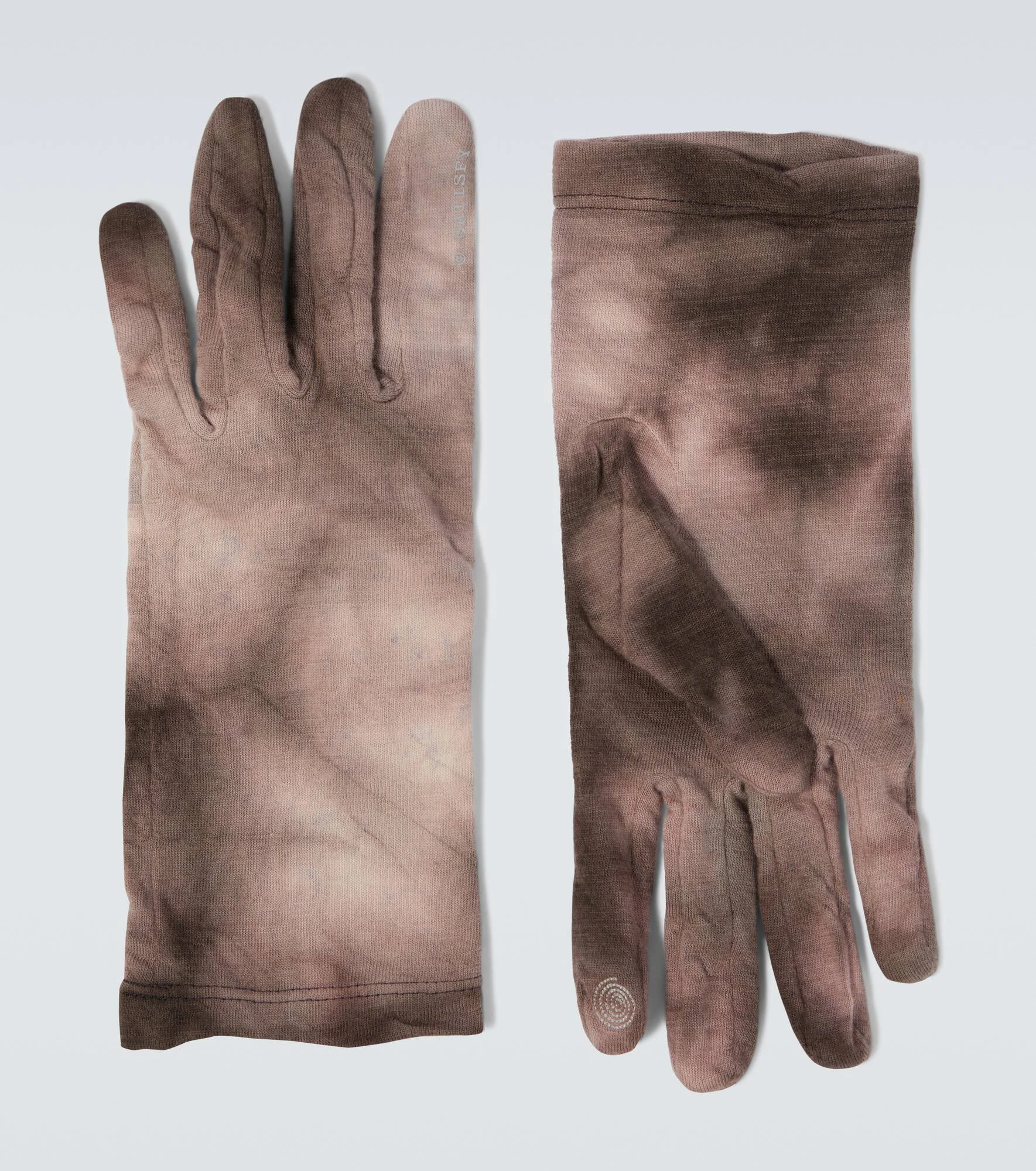 CloudMerino tie-dye wool gloves - 1