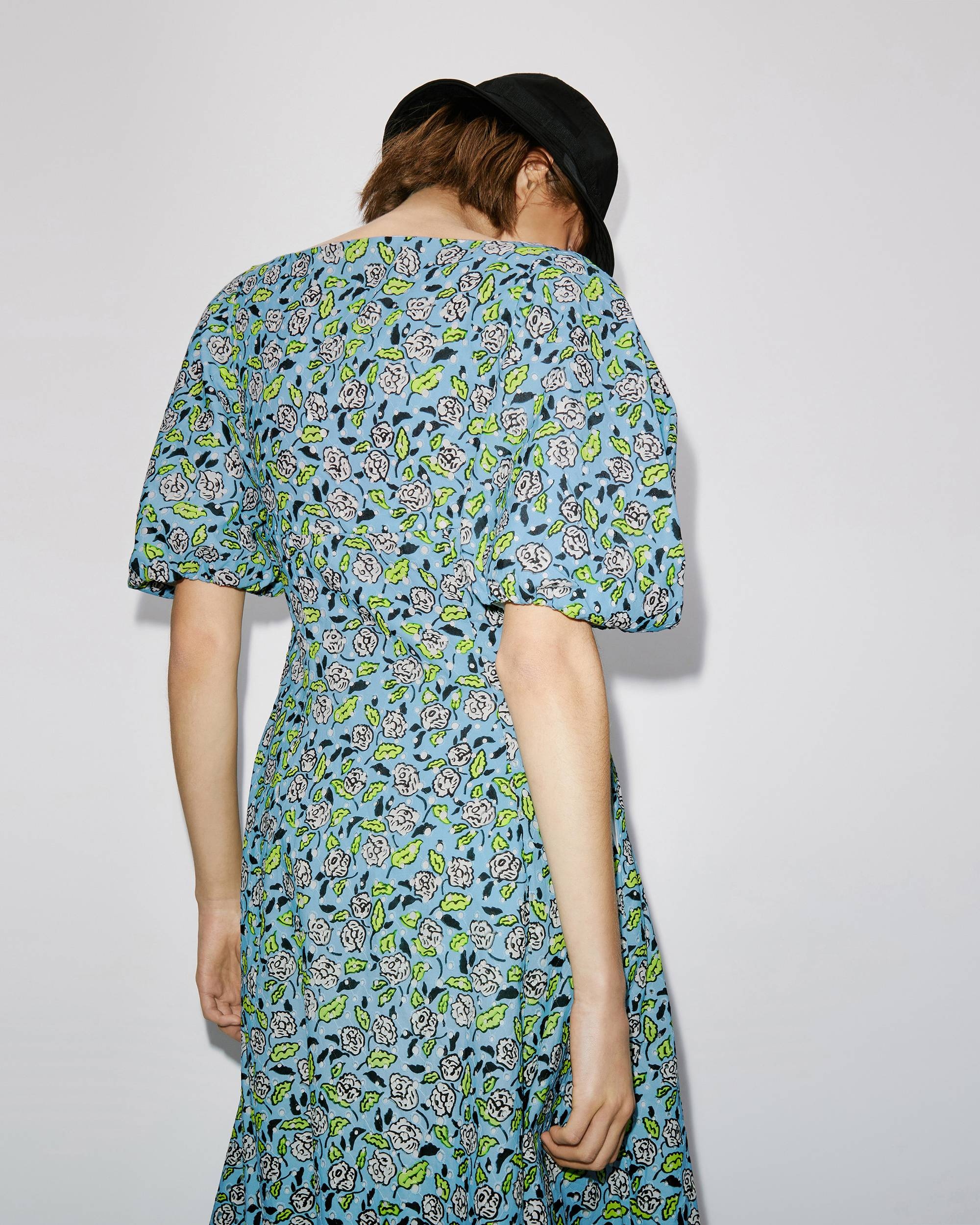 Broderie anglaise midi dress - 6