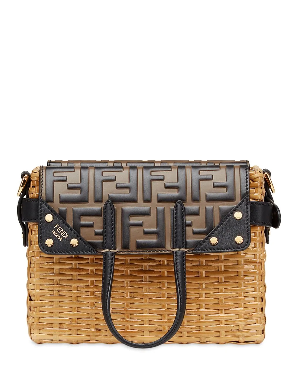 FF mini rattan bag - 1