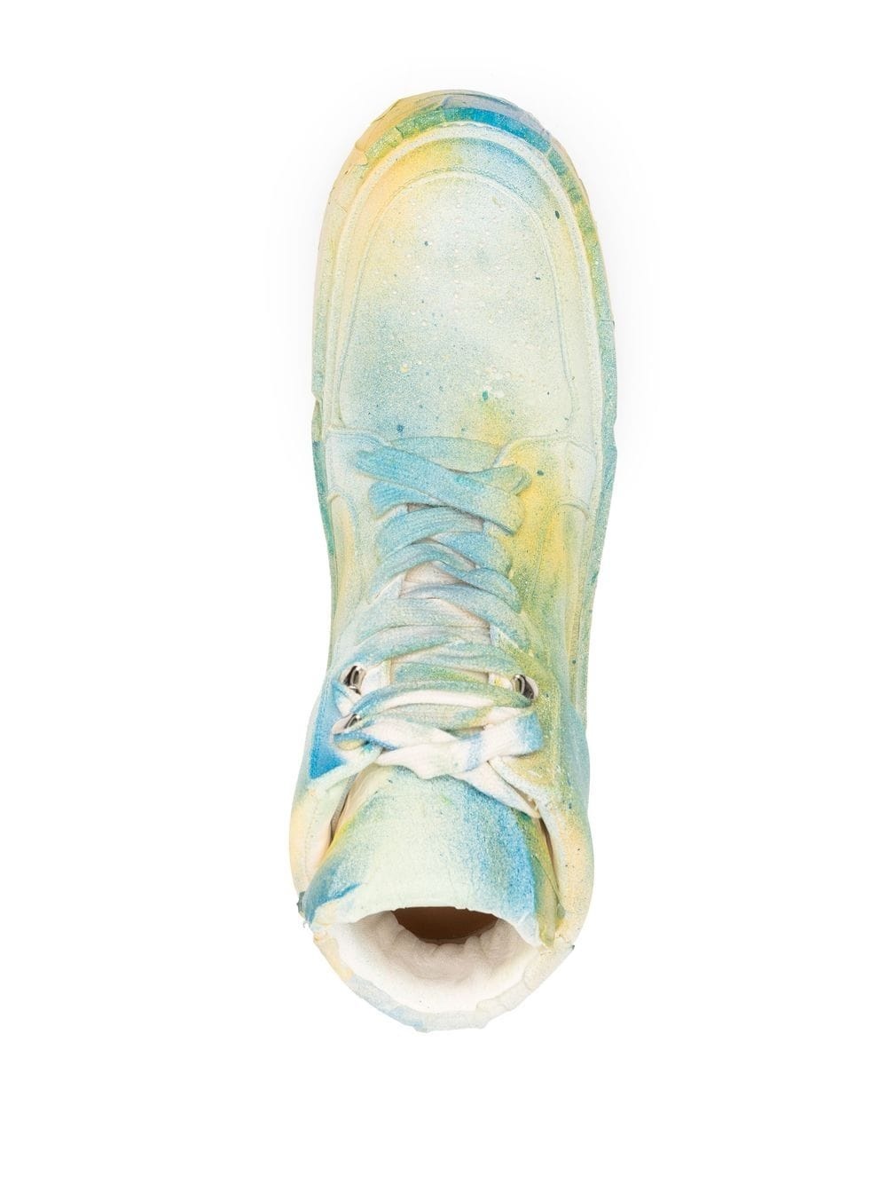 SPRAY-EFFECT HIGH-TOP SNEAKERS - 2
