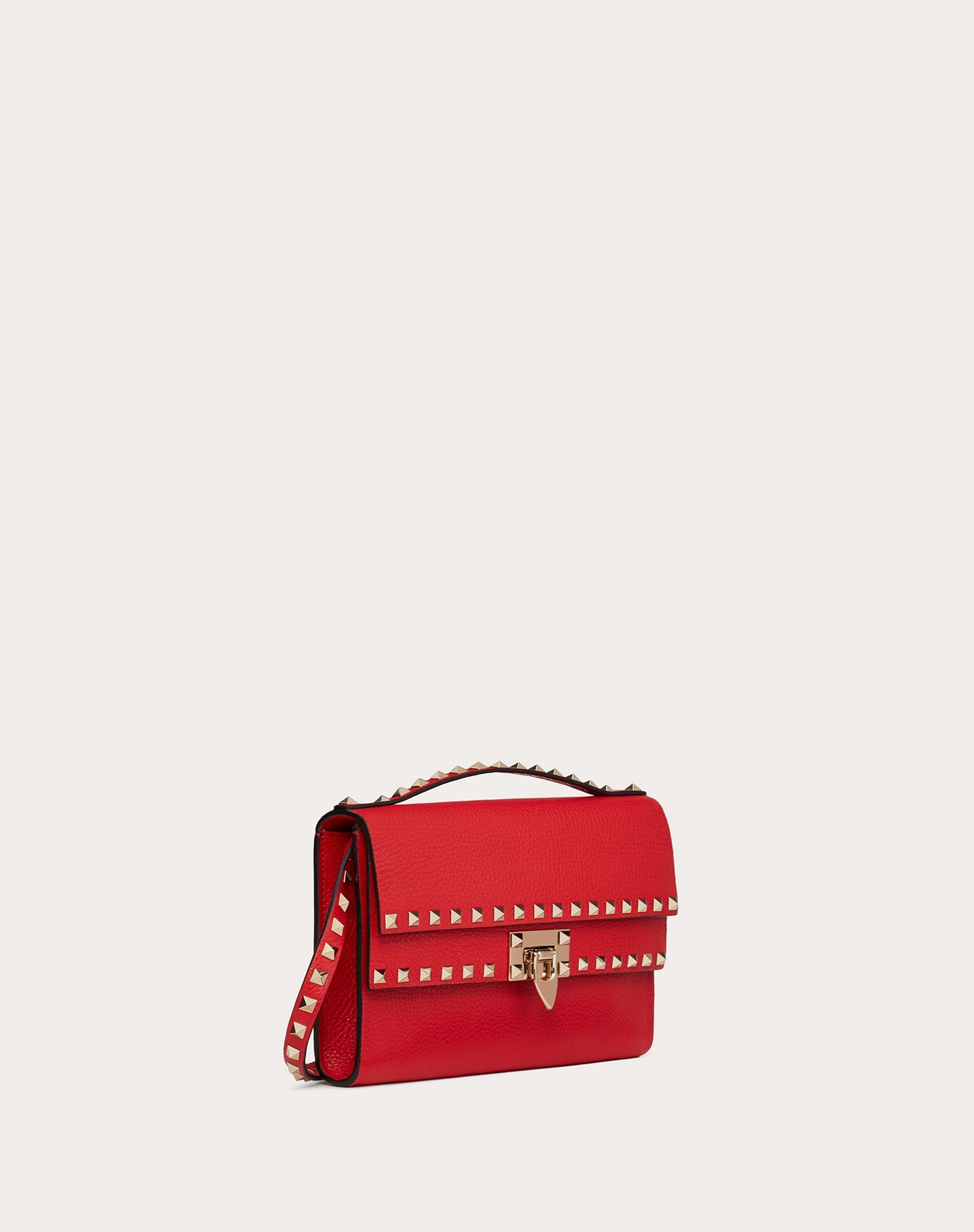 Rockstud Grainy Calfskin Crossbody Bag - 2