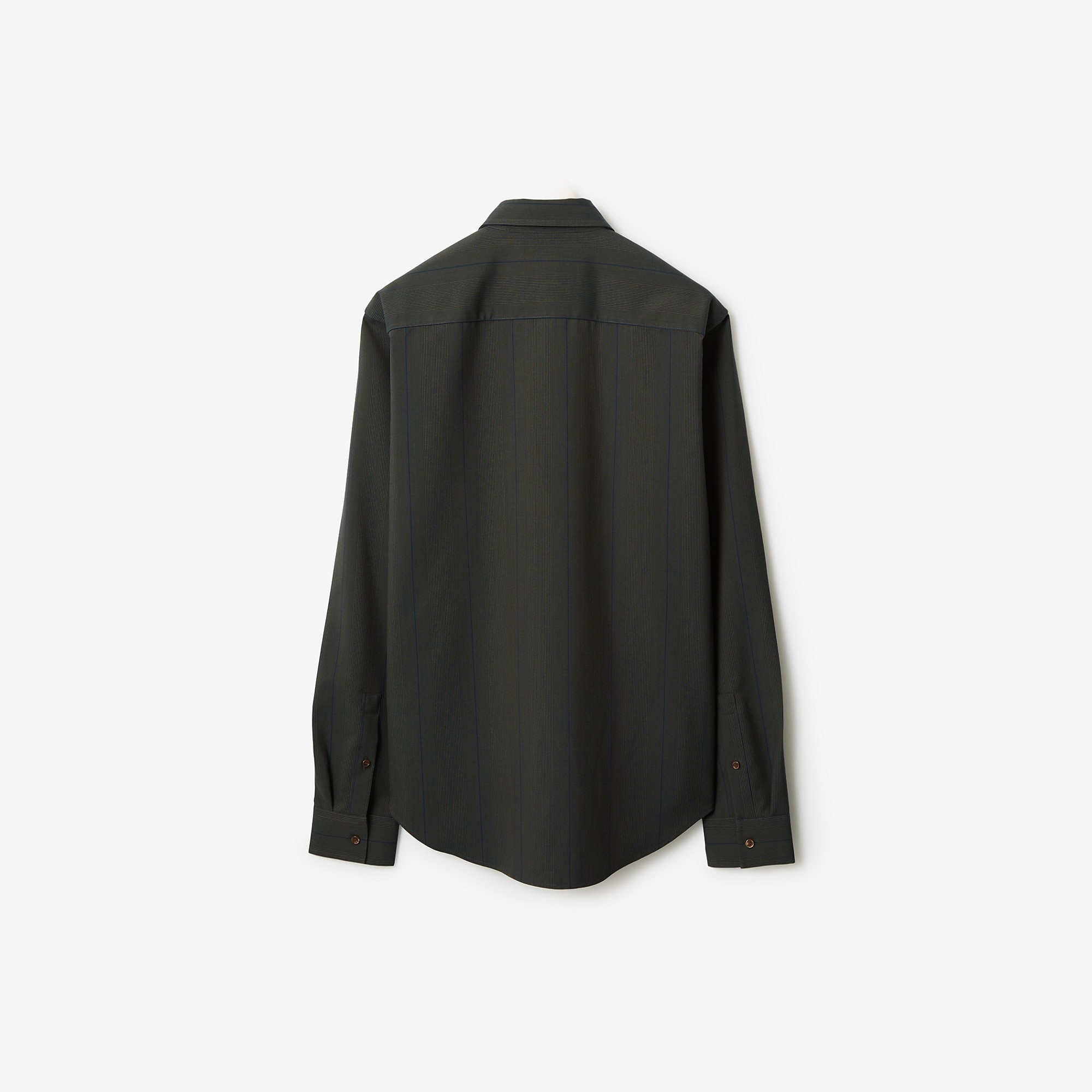 Striped Wool Shirt - 5