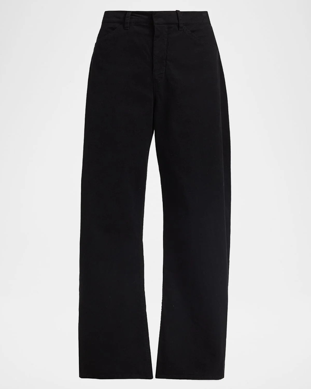 Tribeca Barrel-Leg Ankle Pants - 1