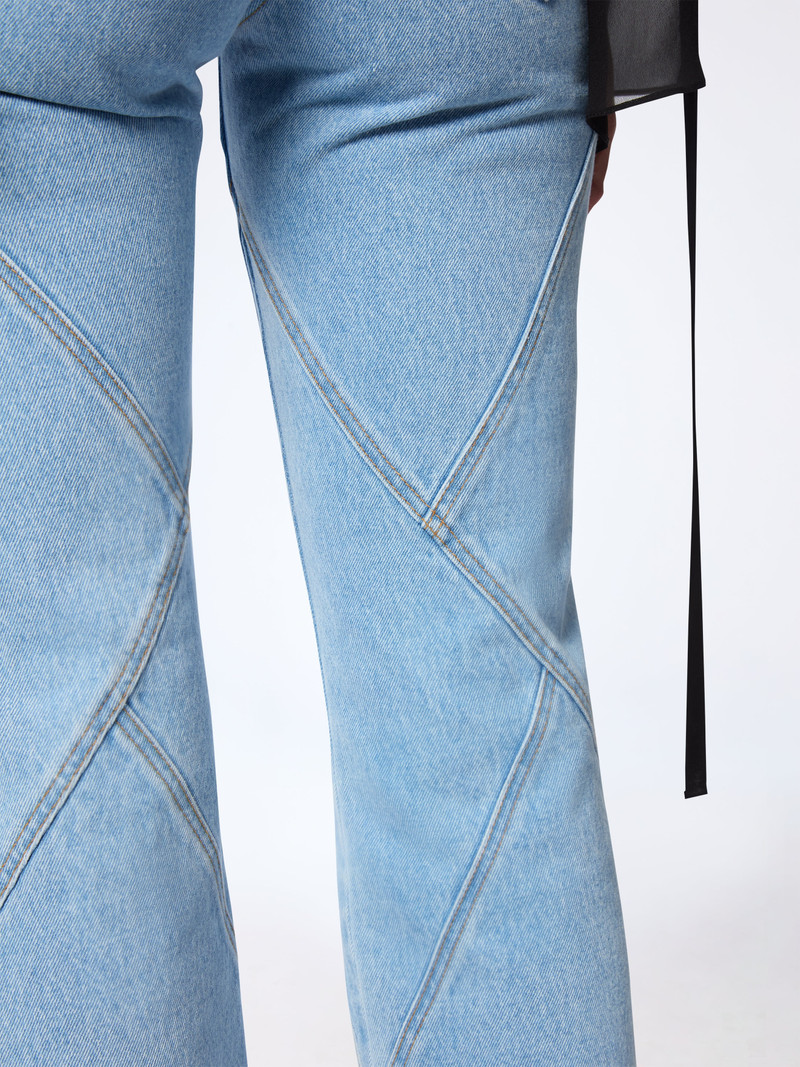 Denim Flared Pants 3