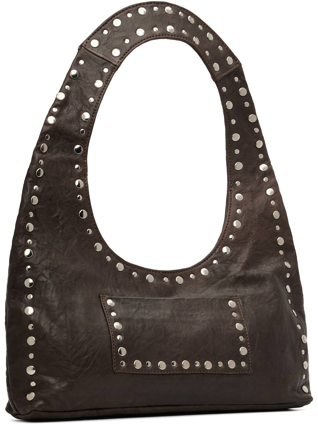 Brown Franca Arrugado Bag - 3