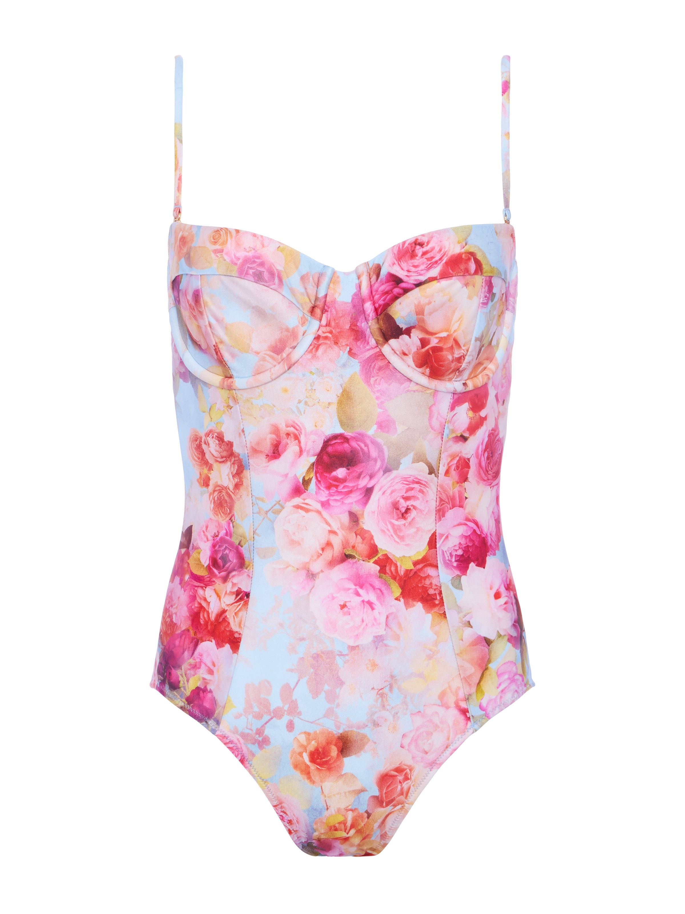 Amie Bandeau One-Piece Swimsuit - 1