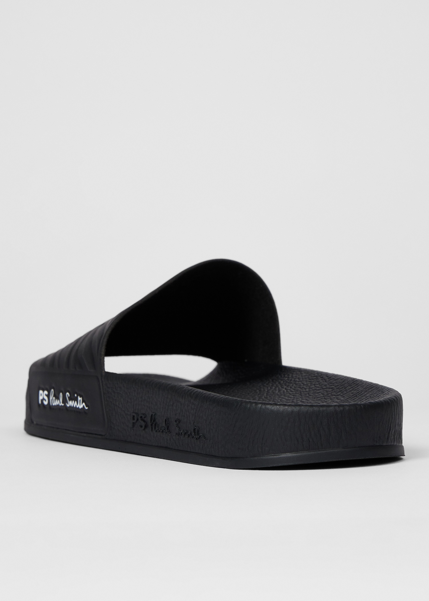 サンダル Paul Smith Slide Sandal Zebra Paul Smith Black Zebra 'Zed' Slides | REVERSIBLE