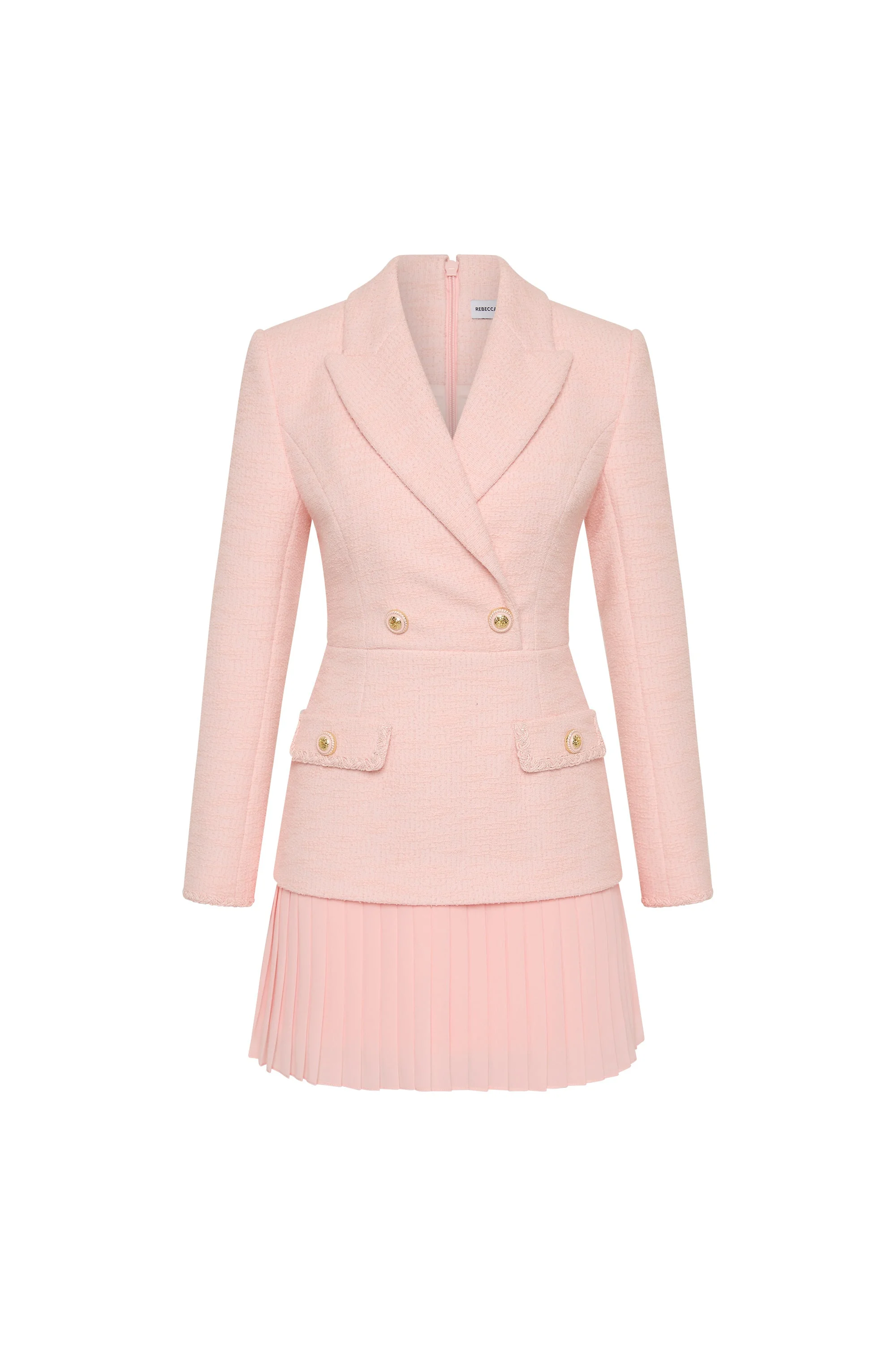 Elvie Long Sleeve Mini Dress - 1
