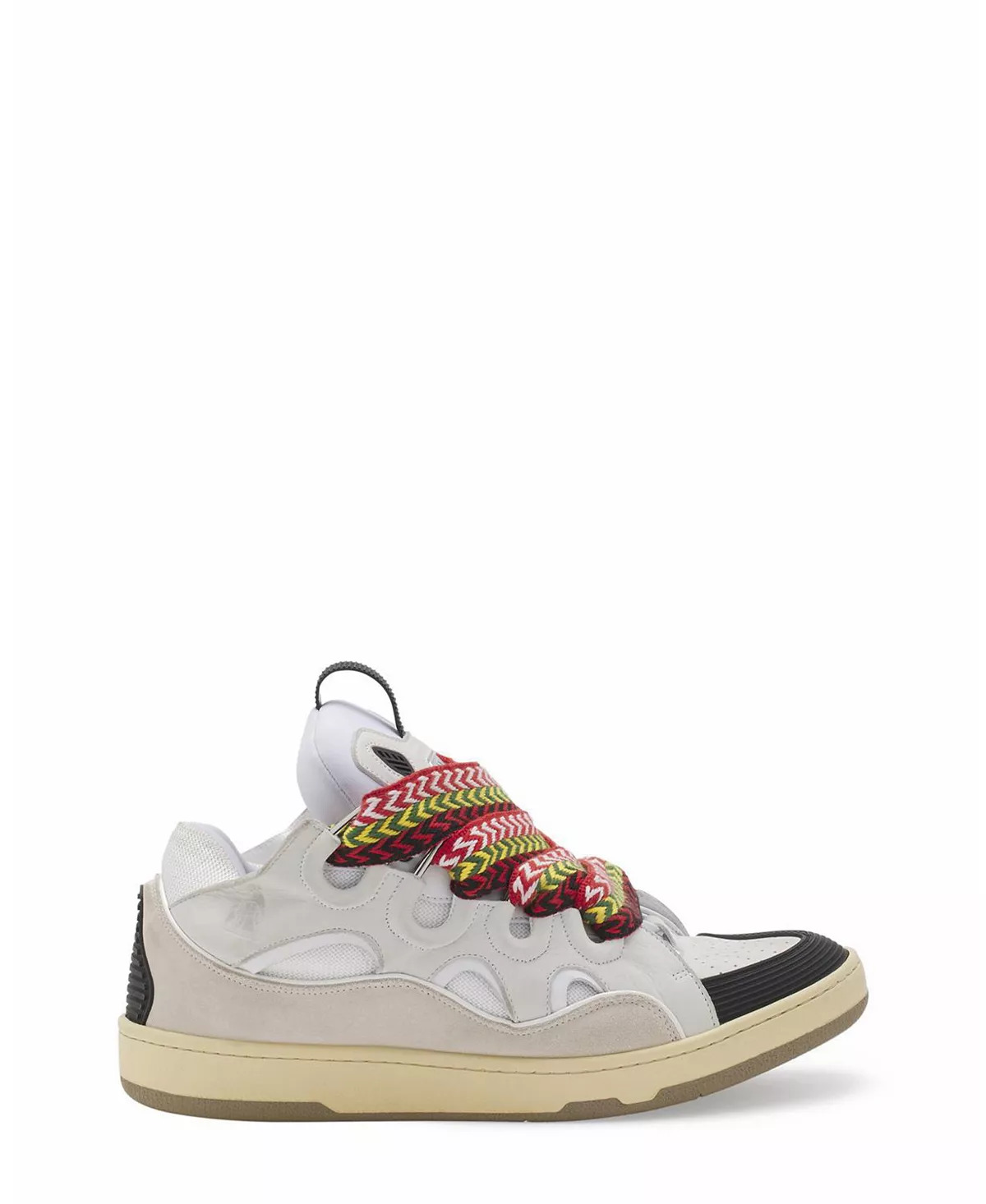 Unisex Leather Curb Sneakers - 5