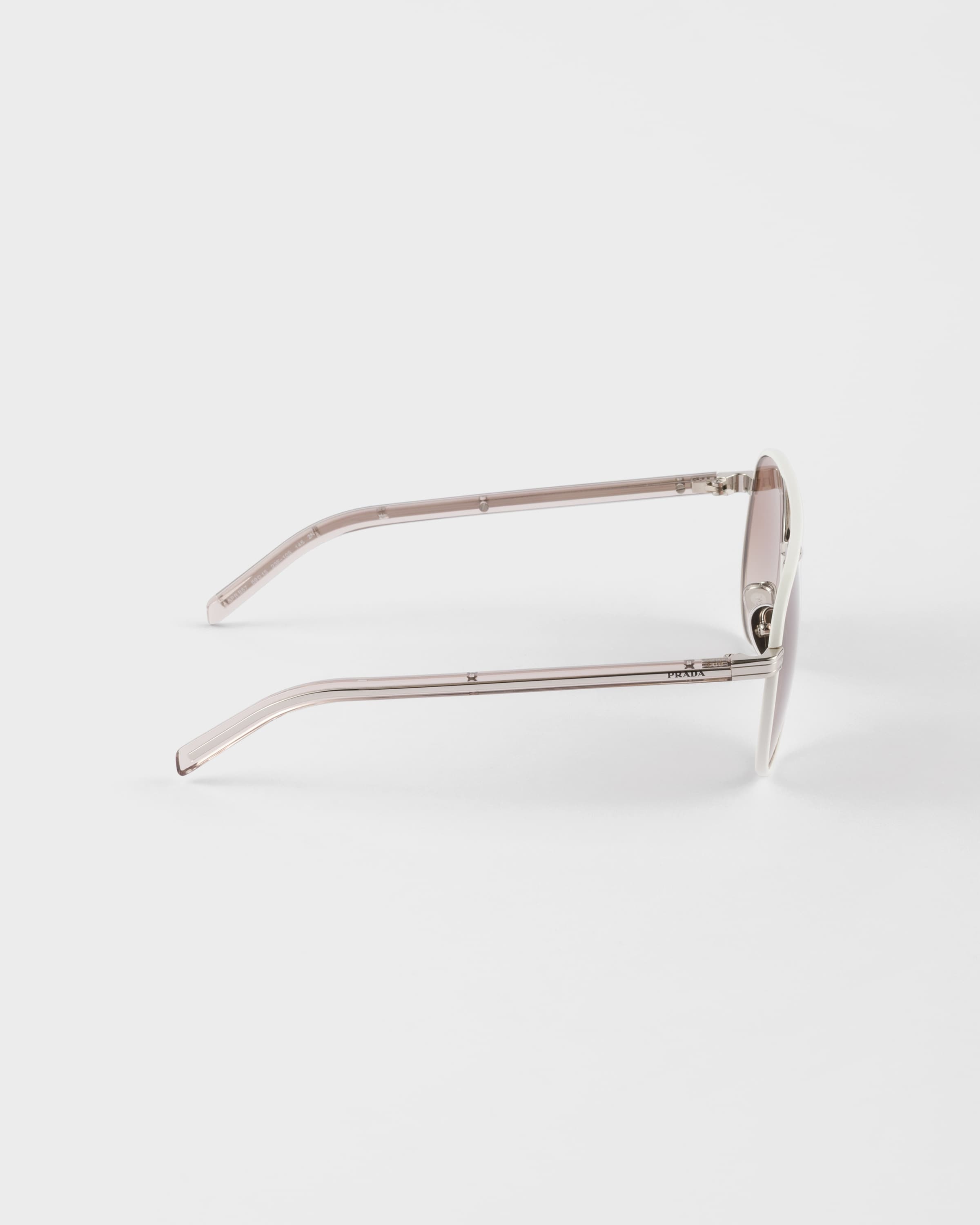 Prada sunglasses with the iconic metal plaque - 4