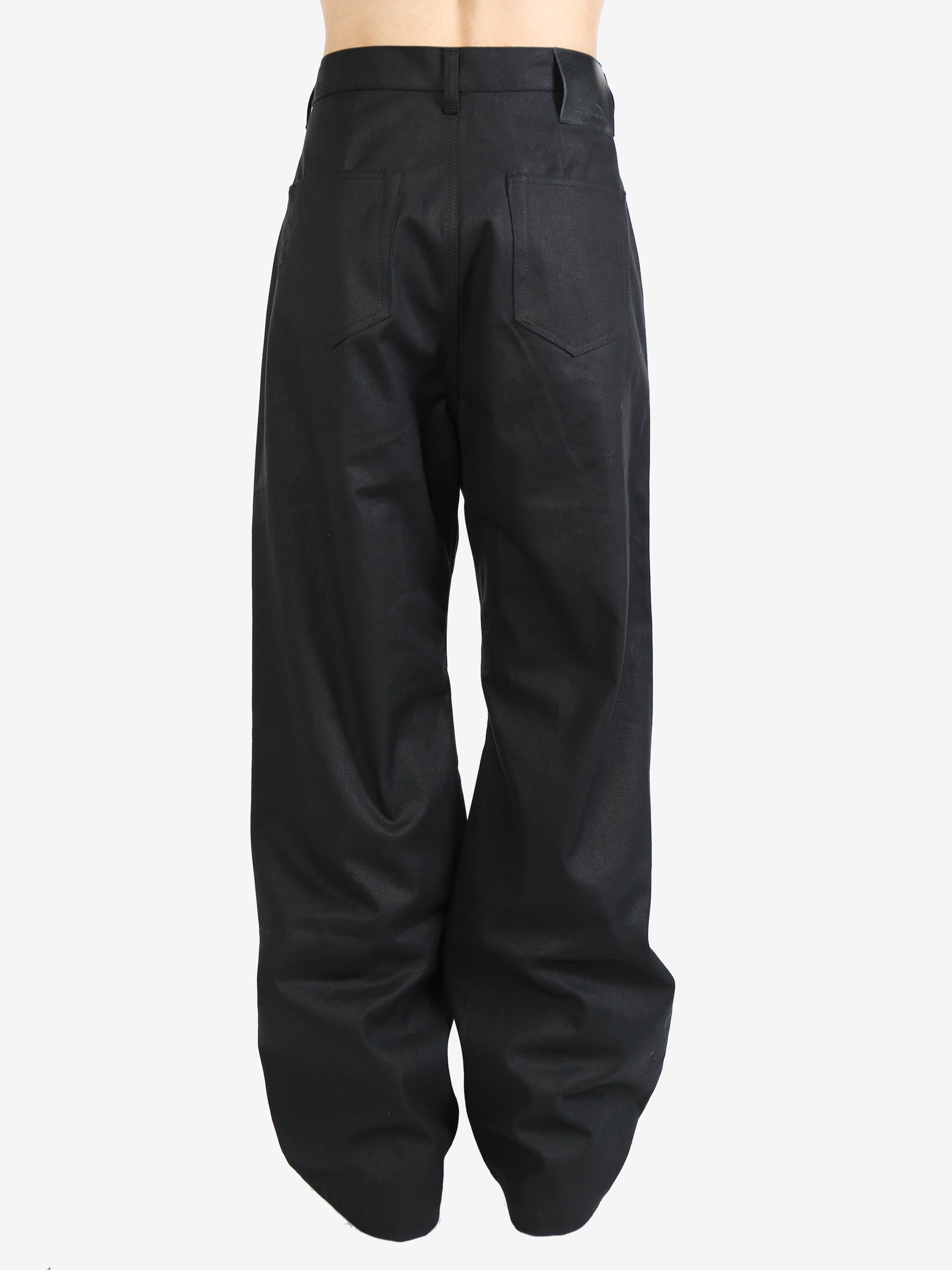 RICK OWENS DRKSHDW Unisex Double Knee Geth Cut Pants - 3