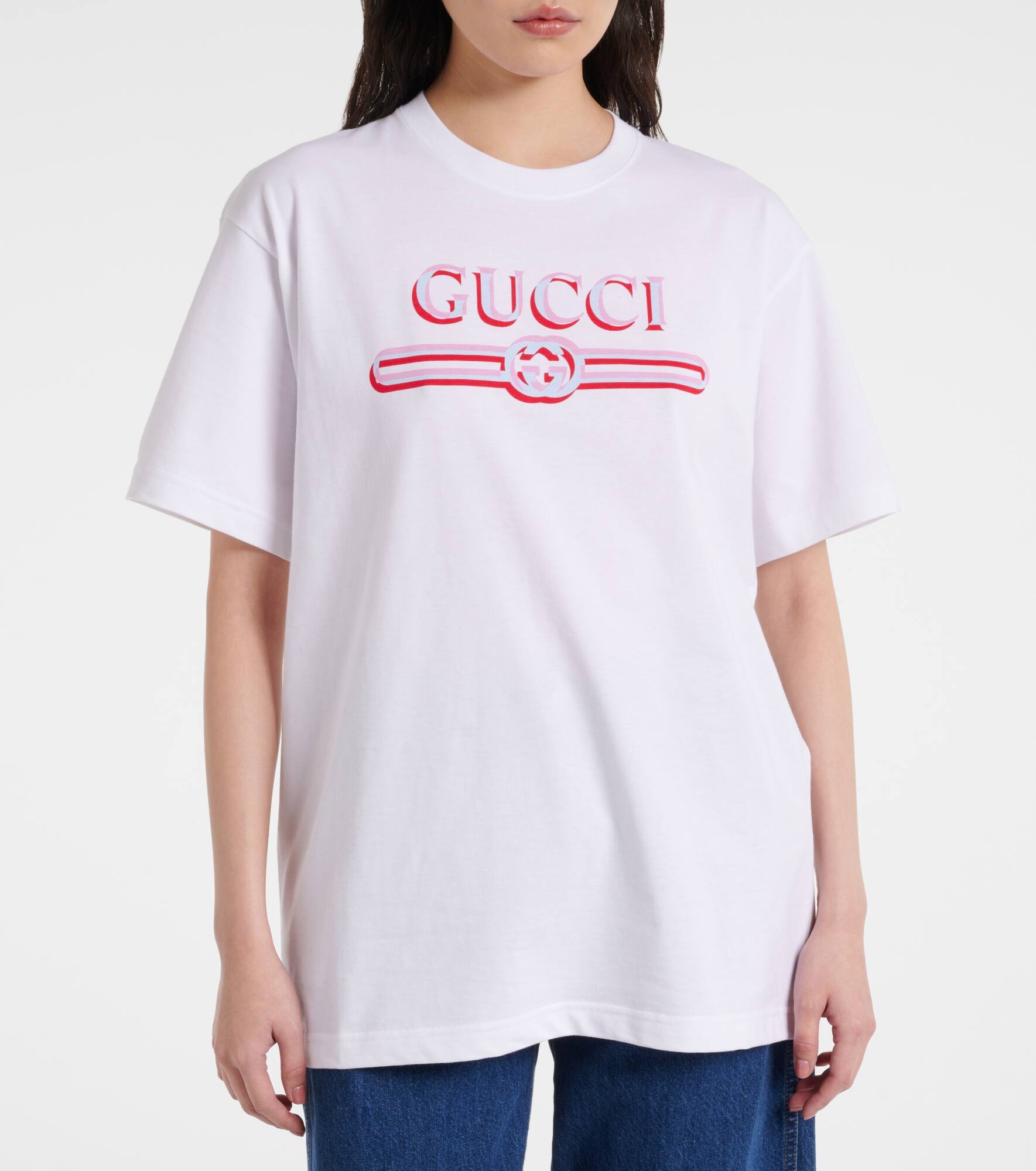 Logo cotton jersey T-shirt - 5