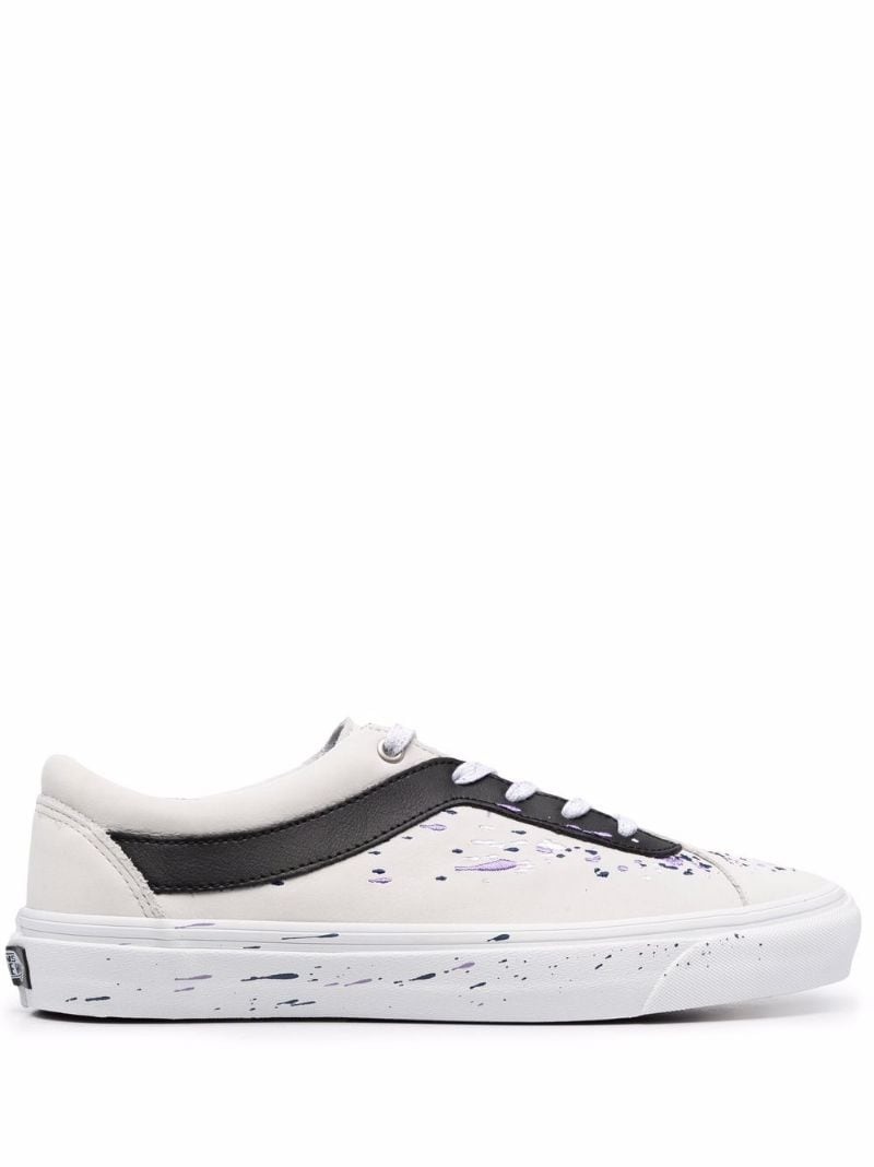 paint-splatter print sneakers - 1