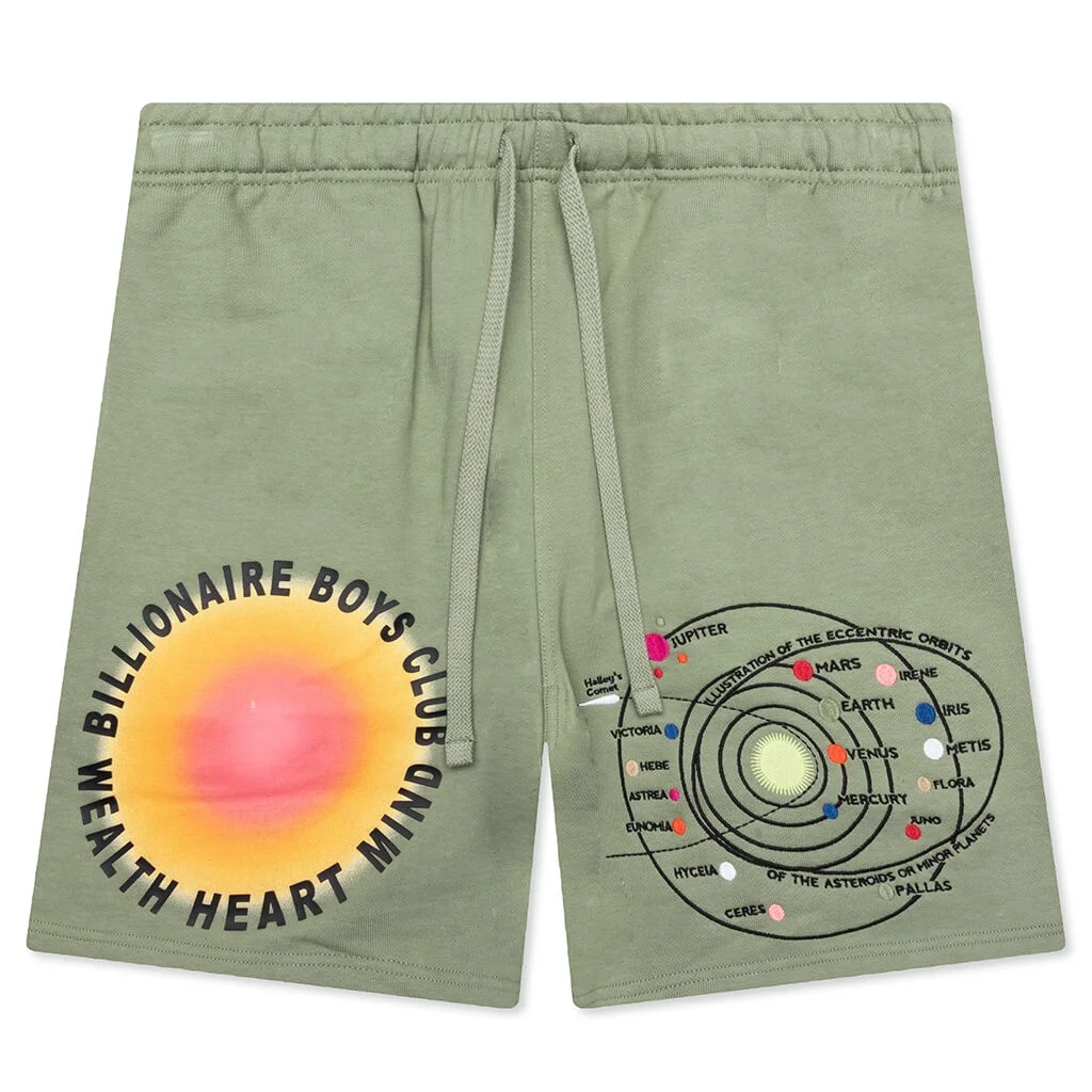 BB AURA SHORTS - OIL GREEN - 1