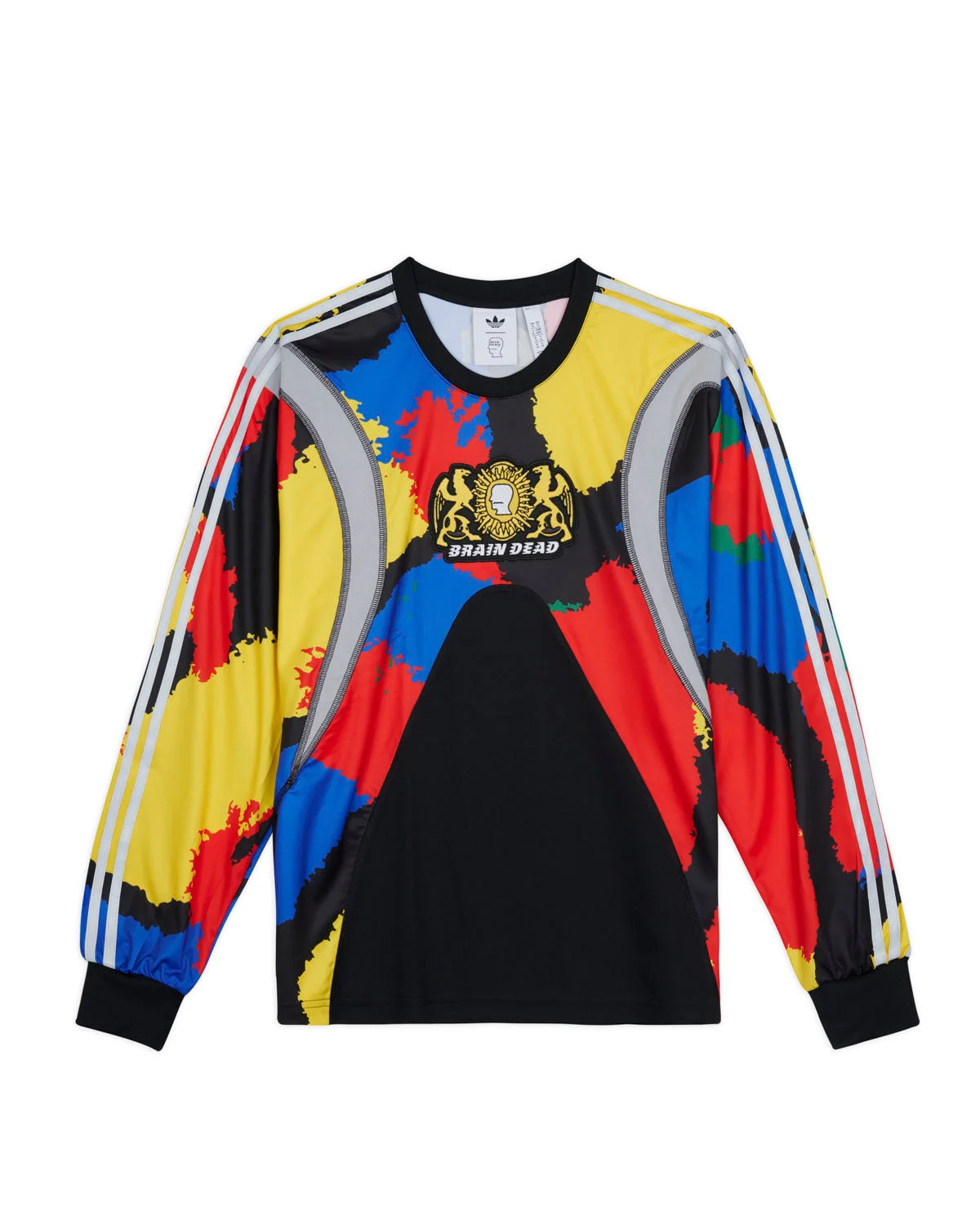 Brain Dead x adidas Long Sleeve Jersey - Black - 1