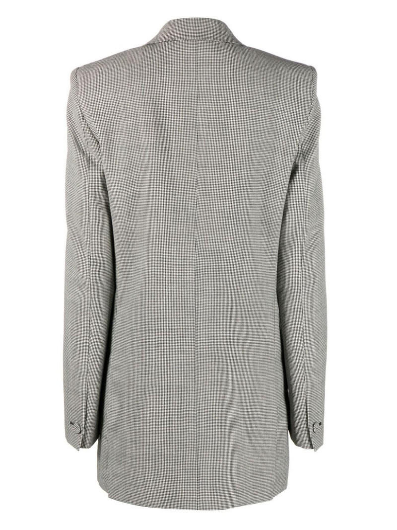 Givenchy dogtooth-pattern wool blazer outlook