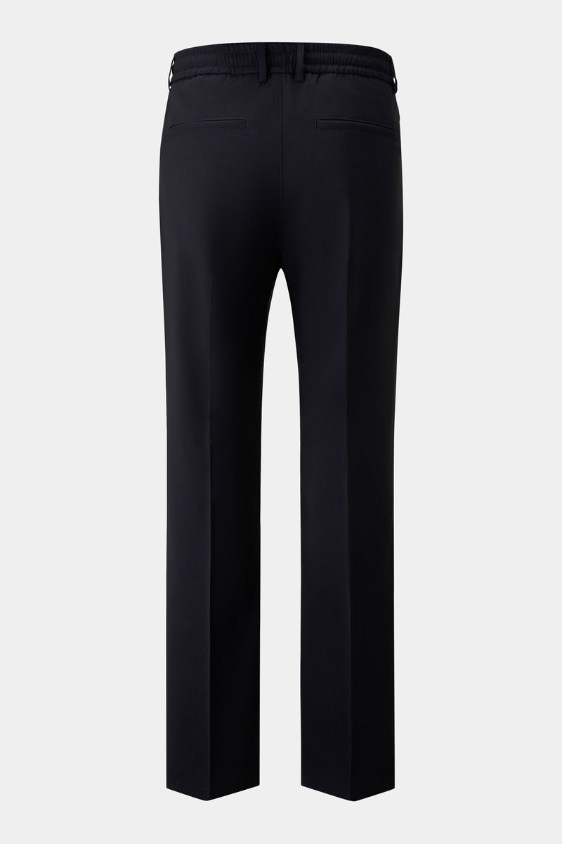 BOGNER Marcus virgin wool trousers in Navy blue outlook