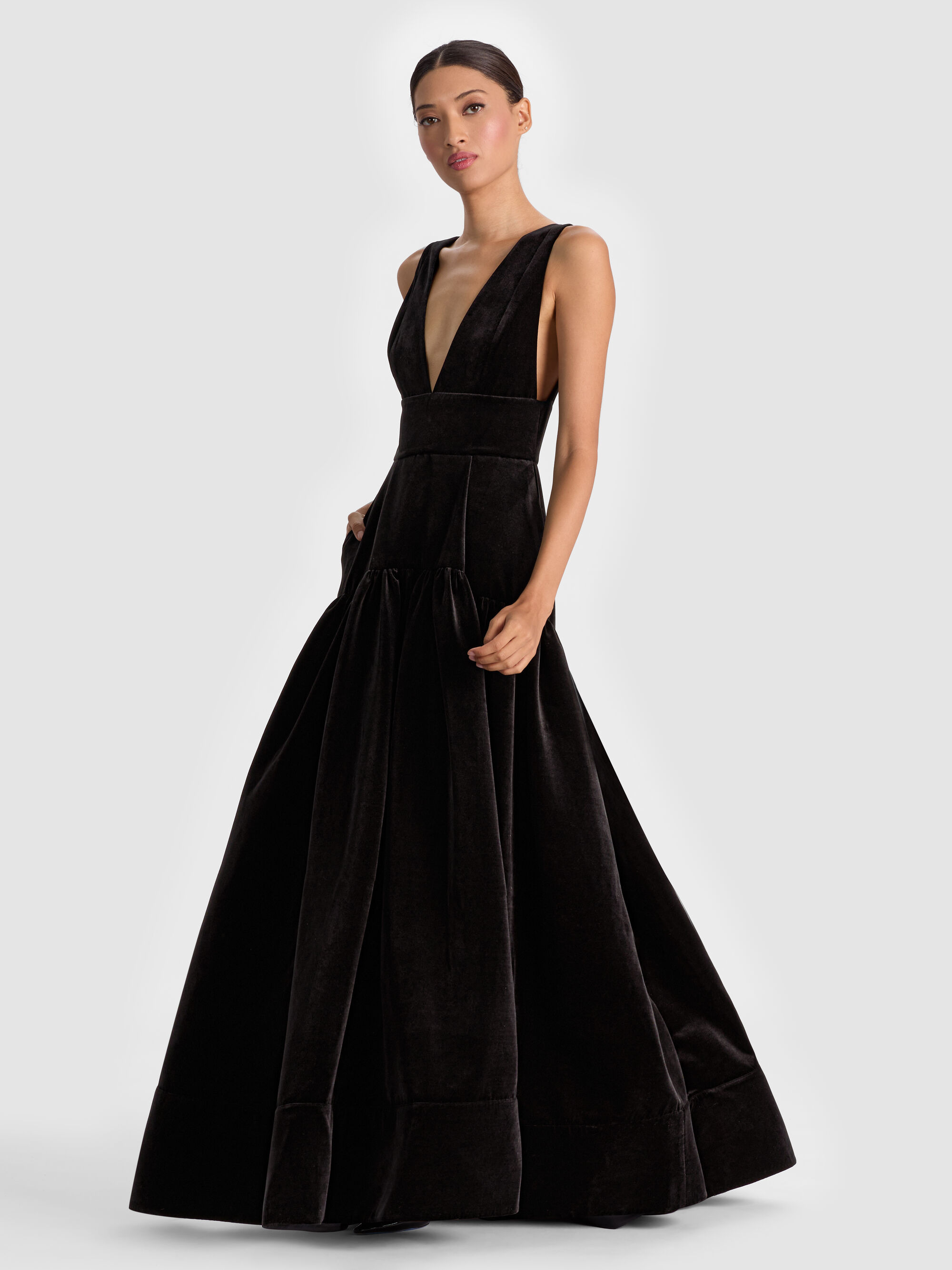 LILA VELVET GOWN - 6