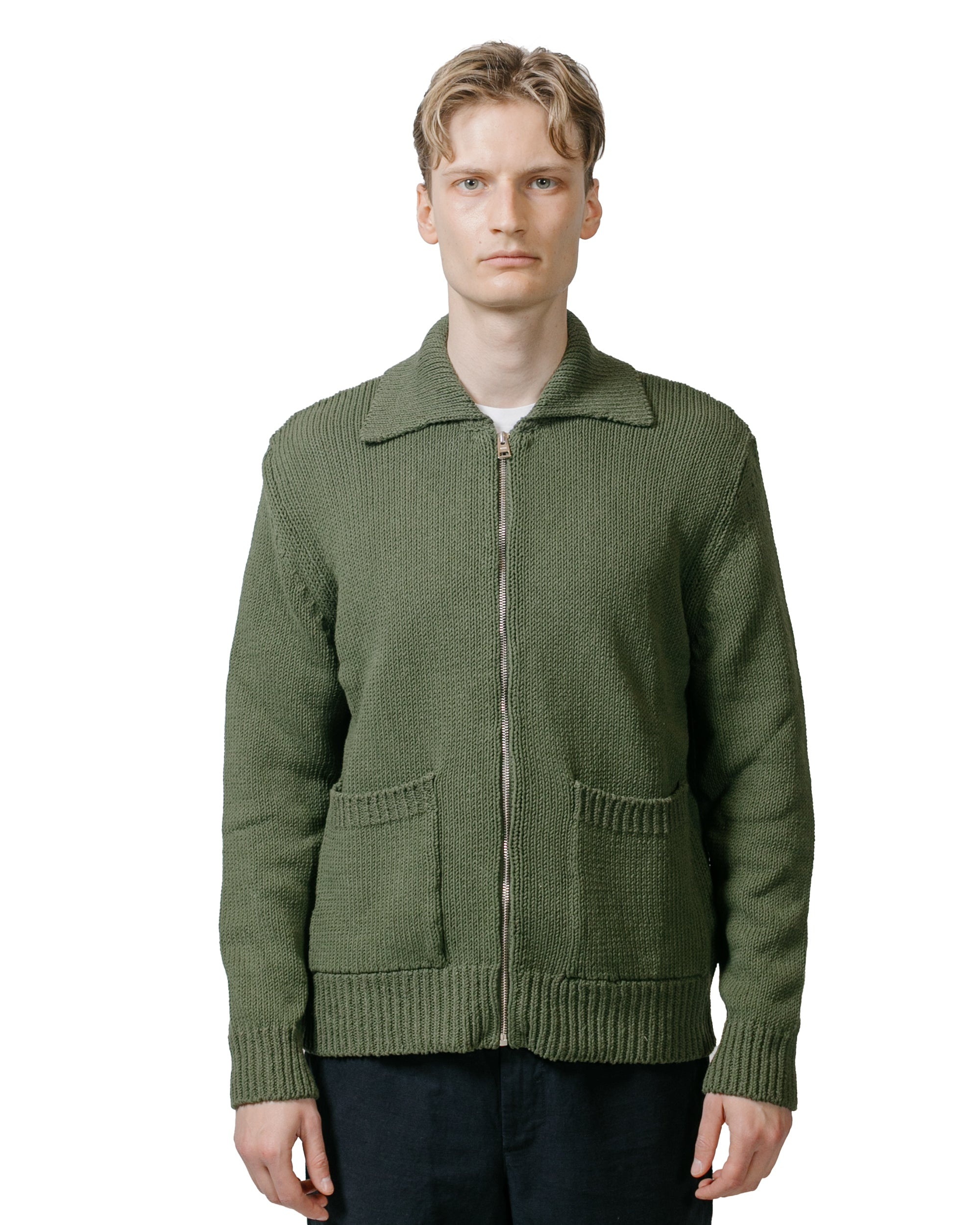 Erik Cotton Jacket Ivy Green - 2