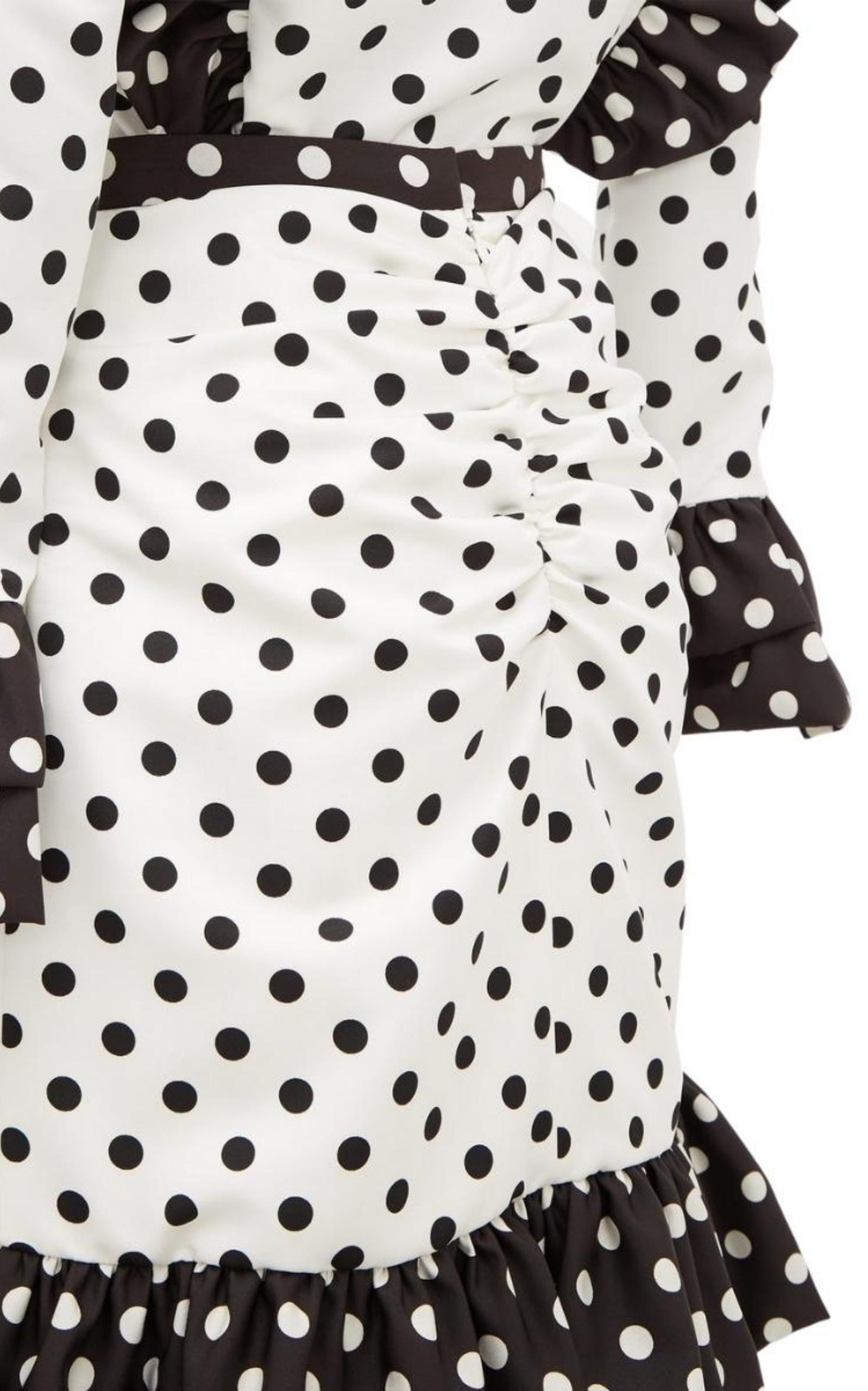 Ruffled polka-dot skirt - 5