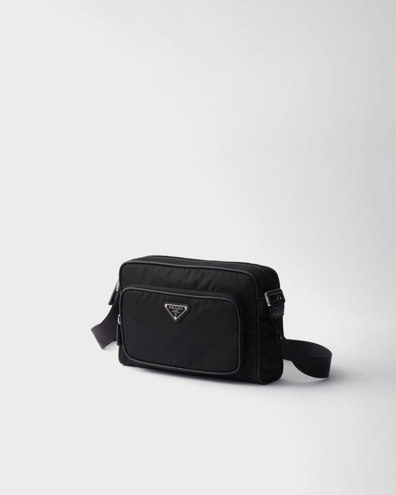 Small Re-Nylon and Saffiano leather shoulder bag 3