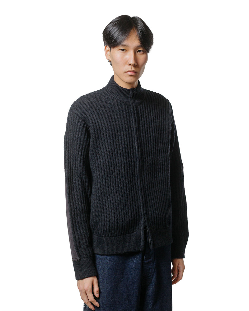 Stüssy Stüssy Military Patch Zip Sweater Black outlook