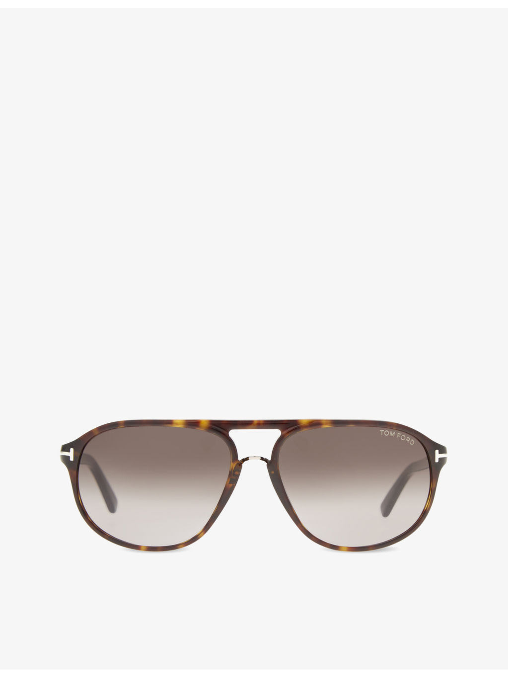 Jacob tortoiseshell aviator sunglasses - 1
