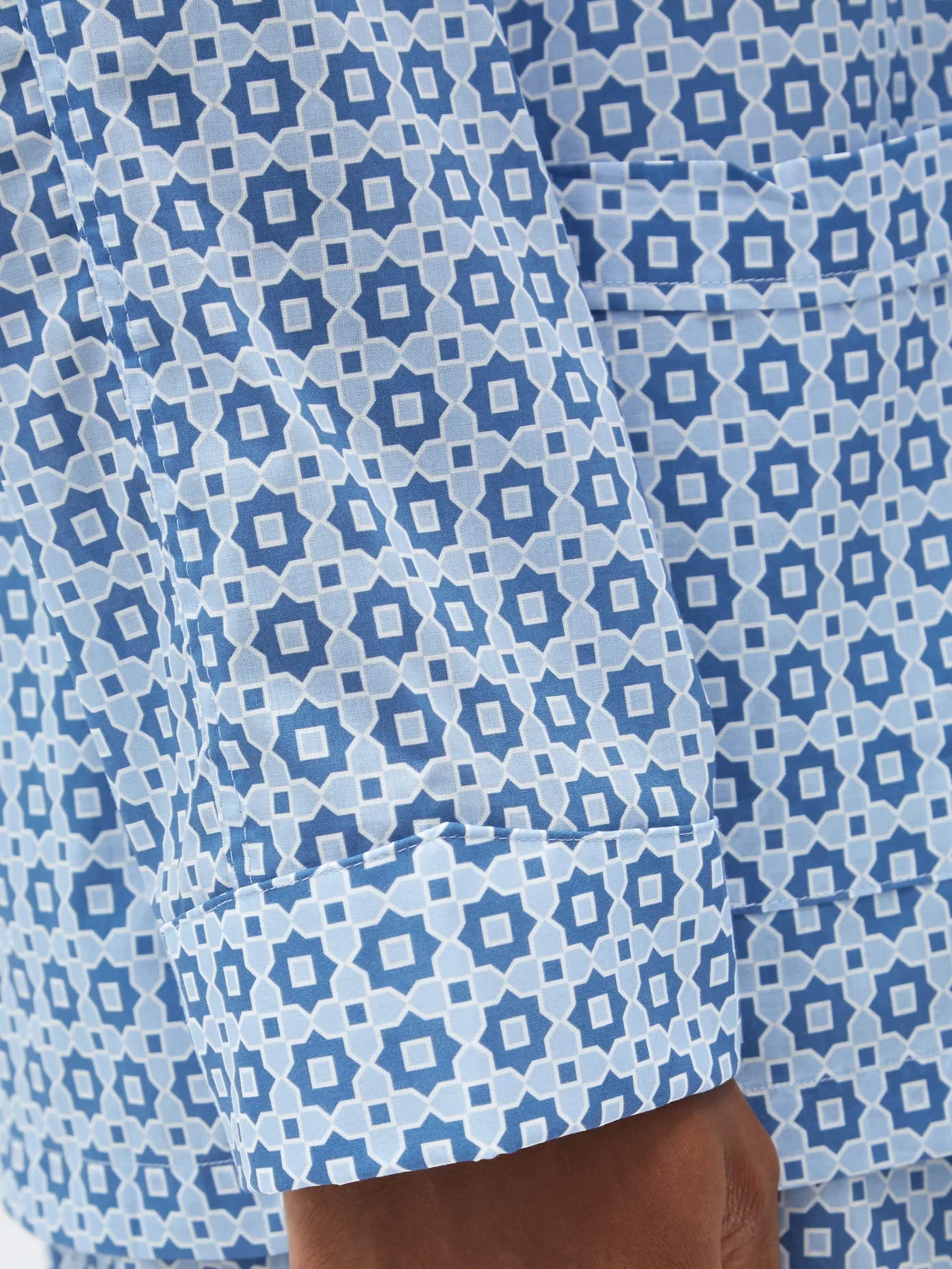 Ledbury geometric-print cotton pyjamas - 3