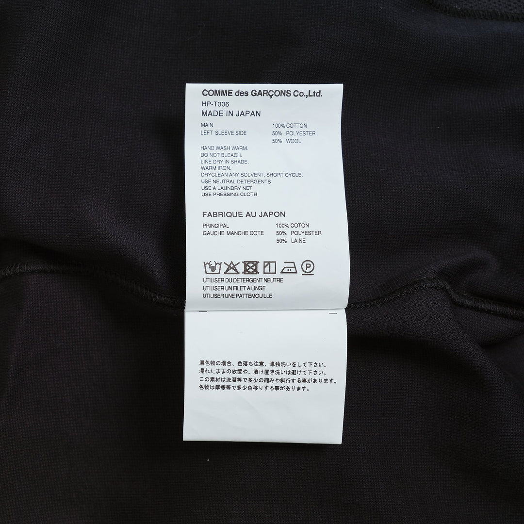 Cotton Rib X Polyester Wool Tee - 3