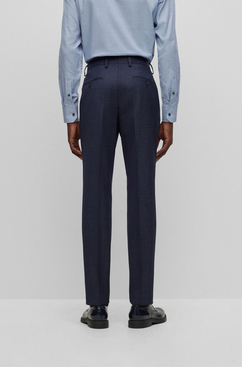 SLIM-FIT SUIT IN VIRGIN WOOL WITH SIGNATURE LINING 8