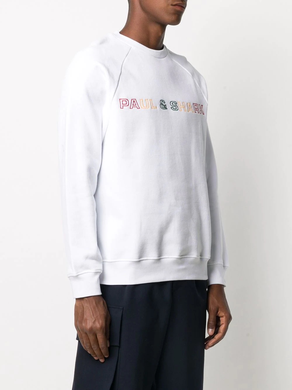 embroidered logo sweatshirt - 3