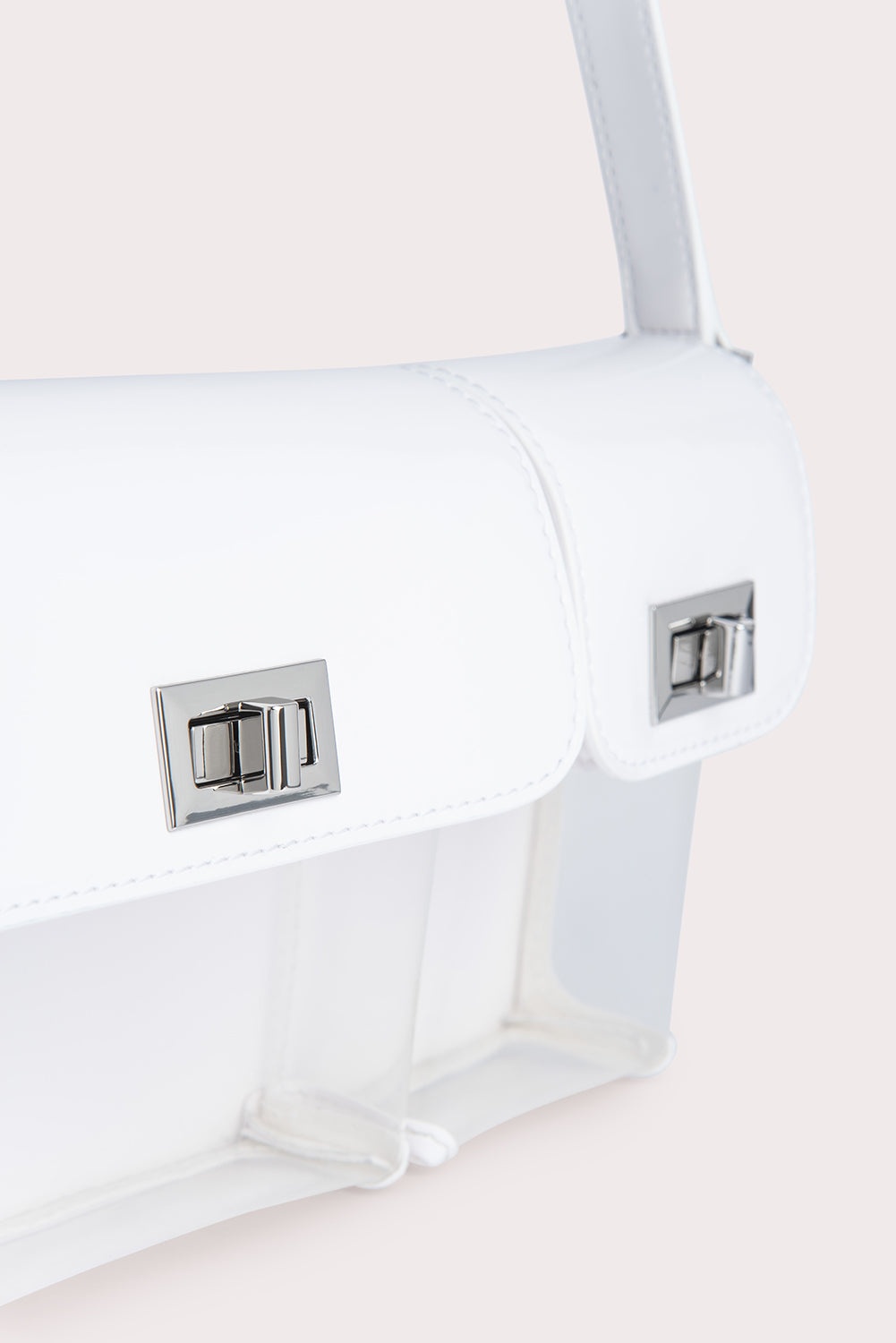Billy Transparent White PU - 3