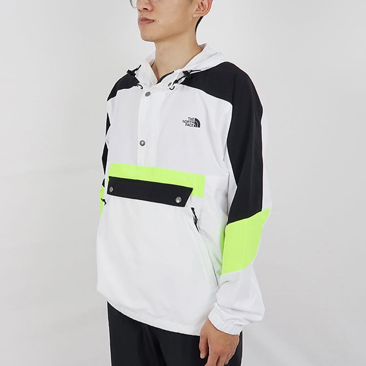 THE NORTH FACE UE City Wind Anorak SS22 Half Zip Jacket 'White' NF0A5B3C-LA9 - 5